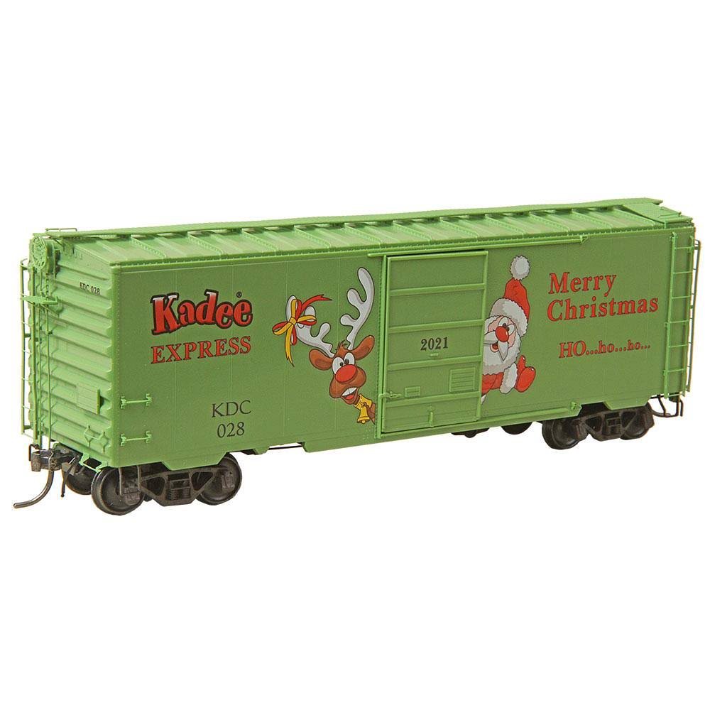 Kadee 6928 Christmas 2021 40' PS-1 Boxcar #028