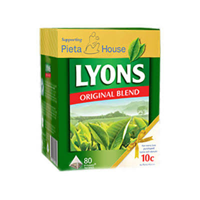 Lyons Tea Original Tea Bags - 232g, 80ct