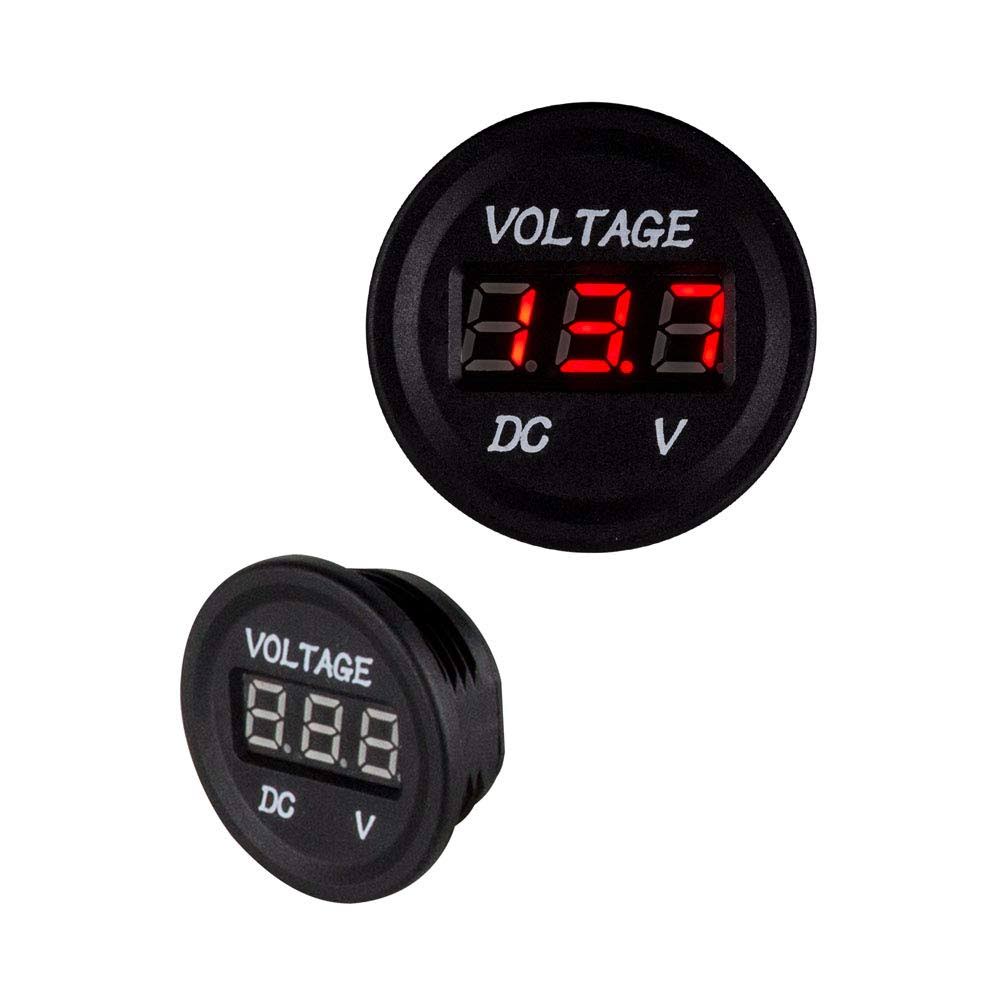 InstallBay Mini Voltage Meter w/Hardware - Retail Pack