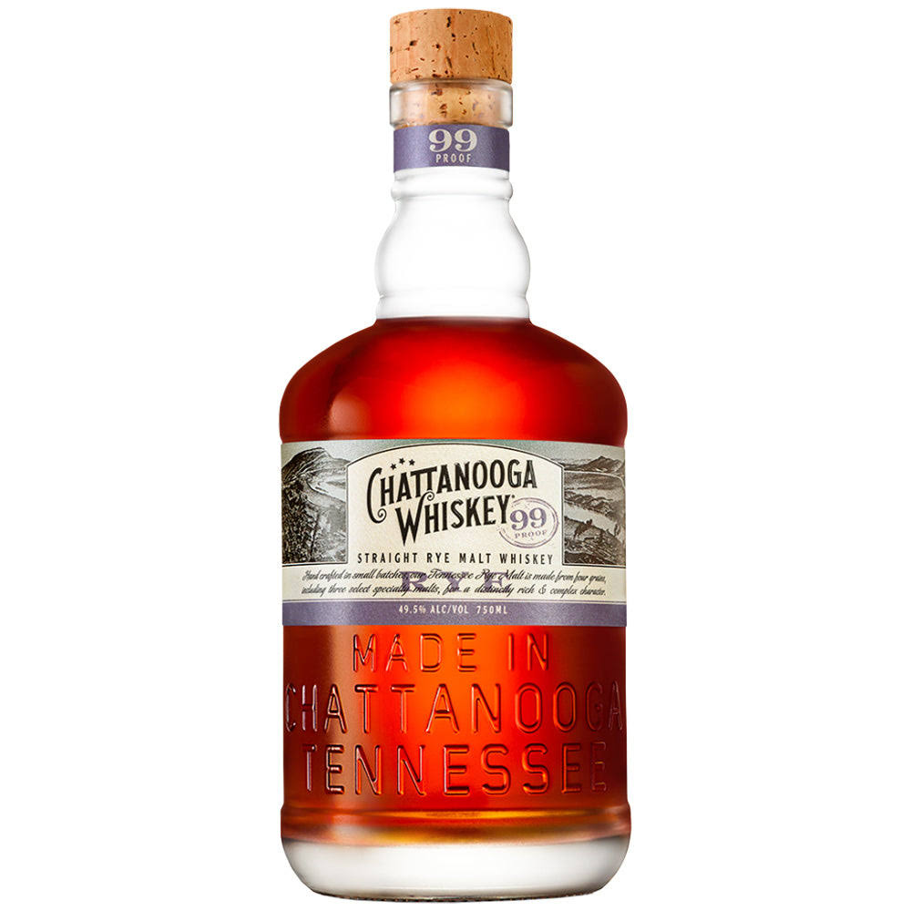 Chattanooga Whiskey Straight Rye Malt Whiskey 750ml Bottle