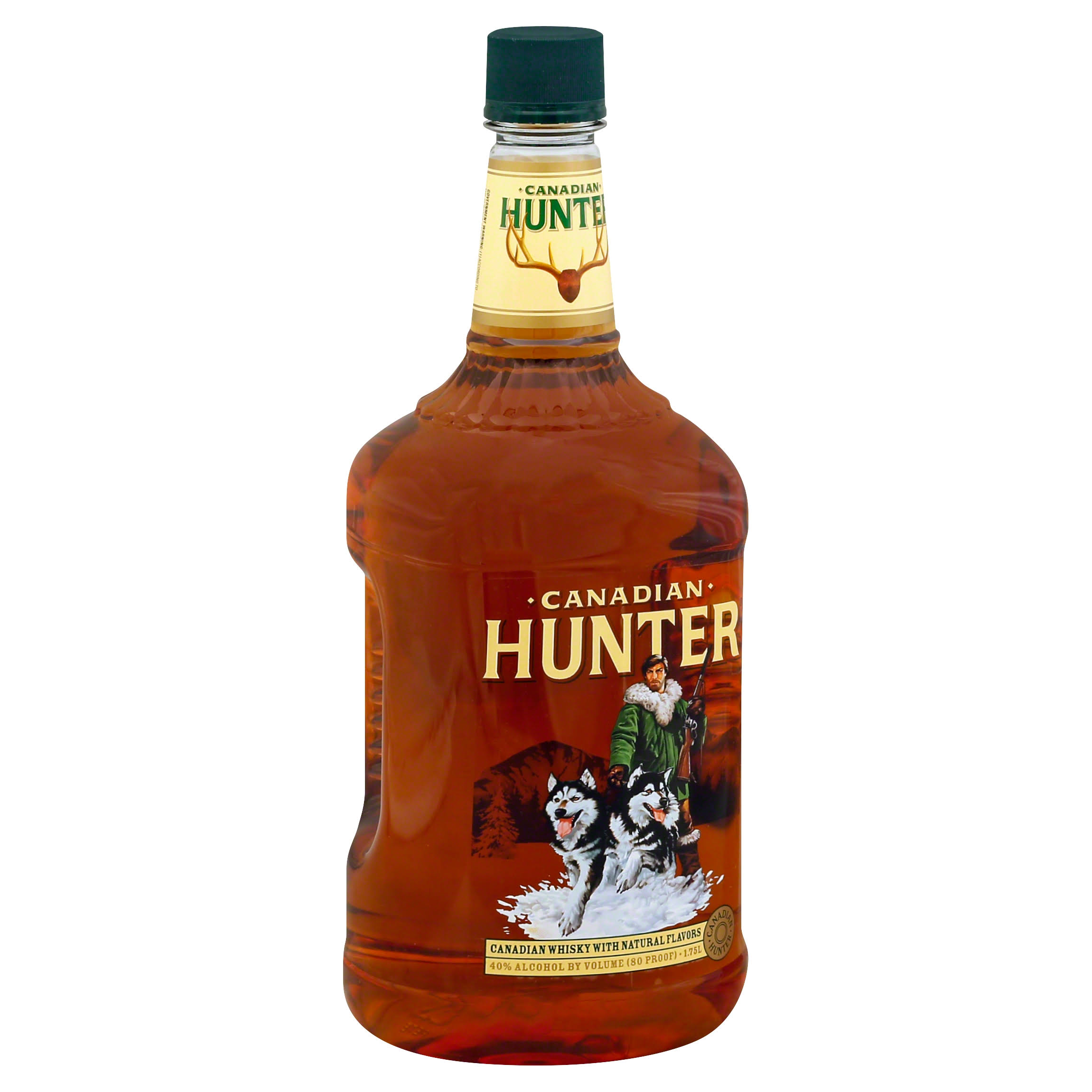 Canadian Hunter Canadian Whisky - 1.75L, 80pf