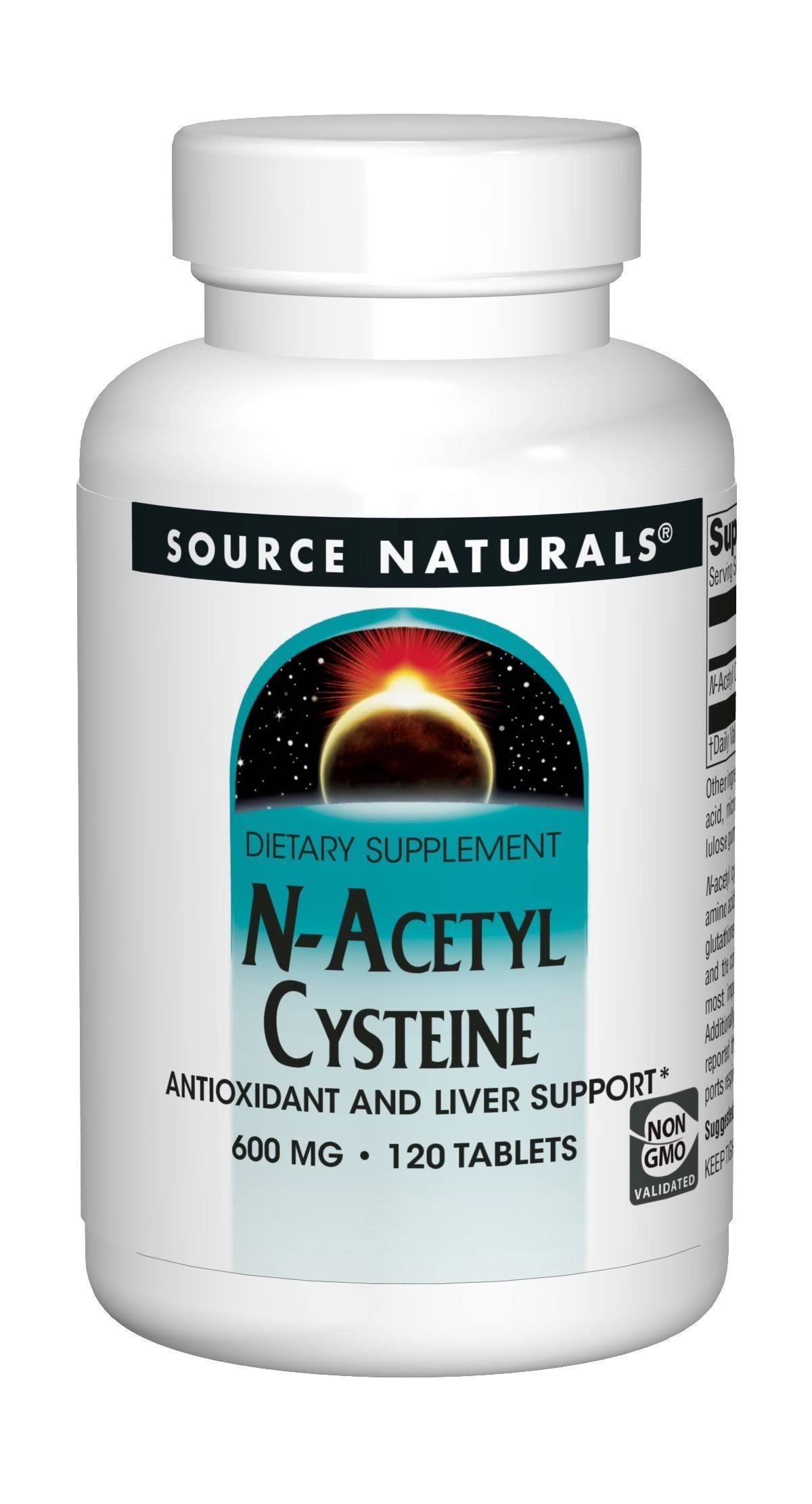 Source Naturals N-Acetyl Cysteine Dietary Supplement - 600mg, 120ct