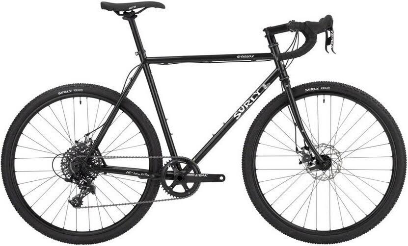 Surly straggler gravel bike sram apex 1 11s 700 mm gloss Black 2021 m 170 182 cm