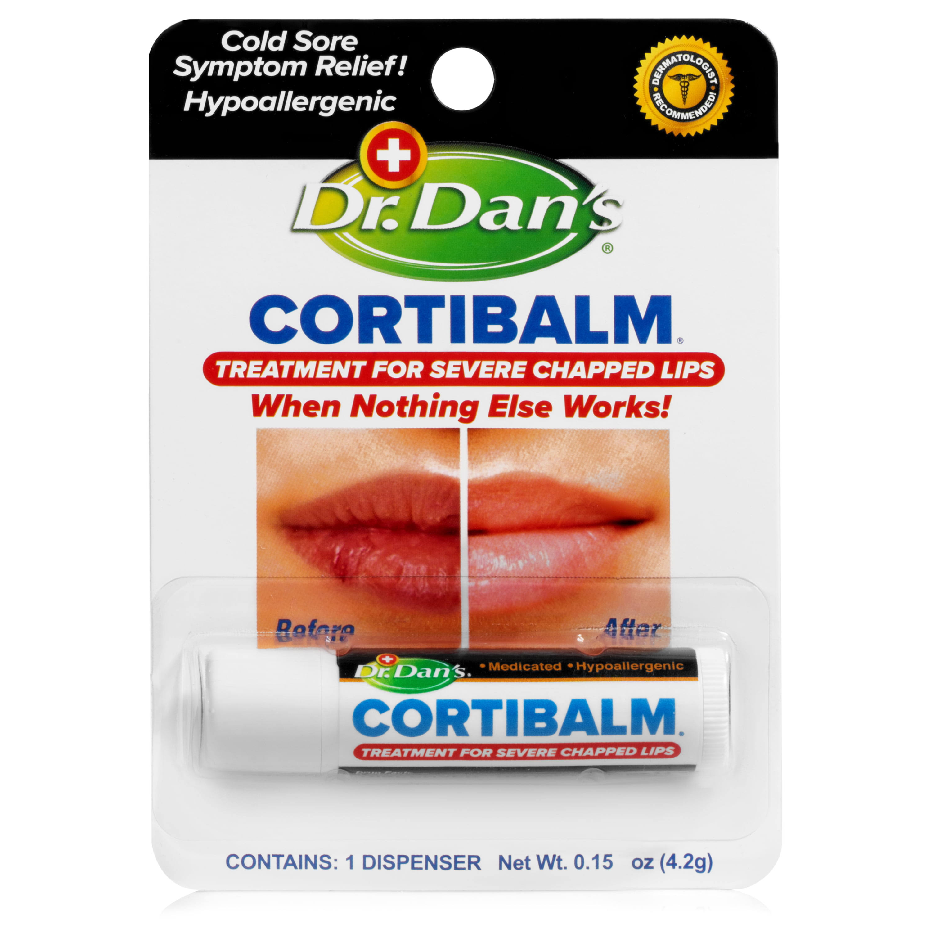 Dr. Dan's Cortibalm Lip Balm - 14 oz