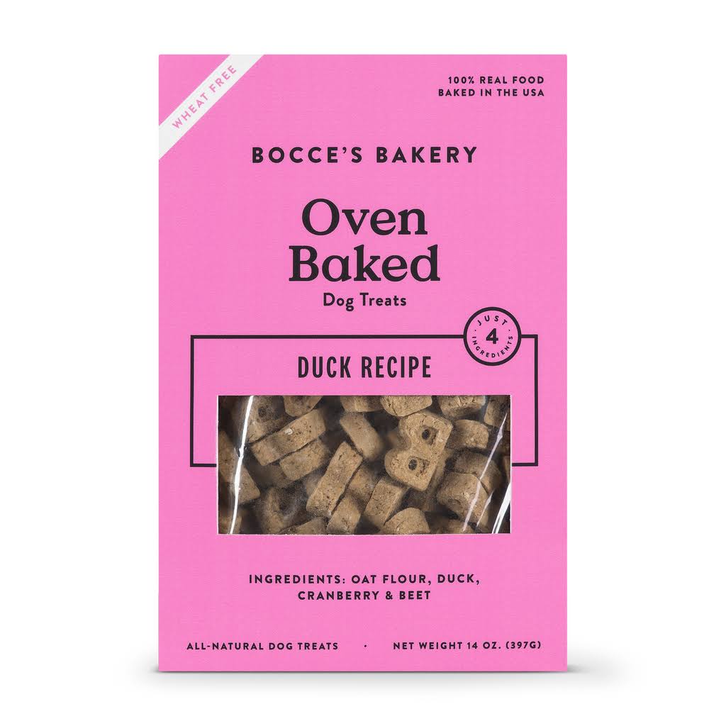 Bocces Bakery Duck Dog Treats, 14 oz