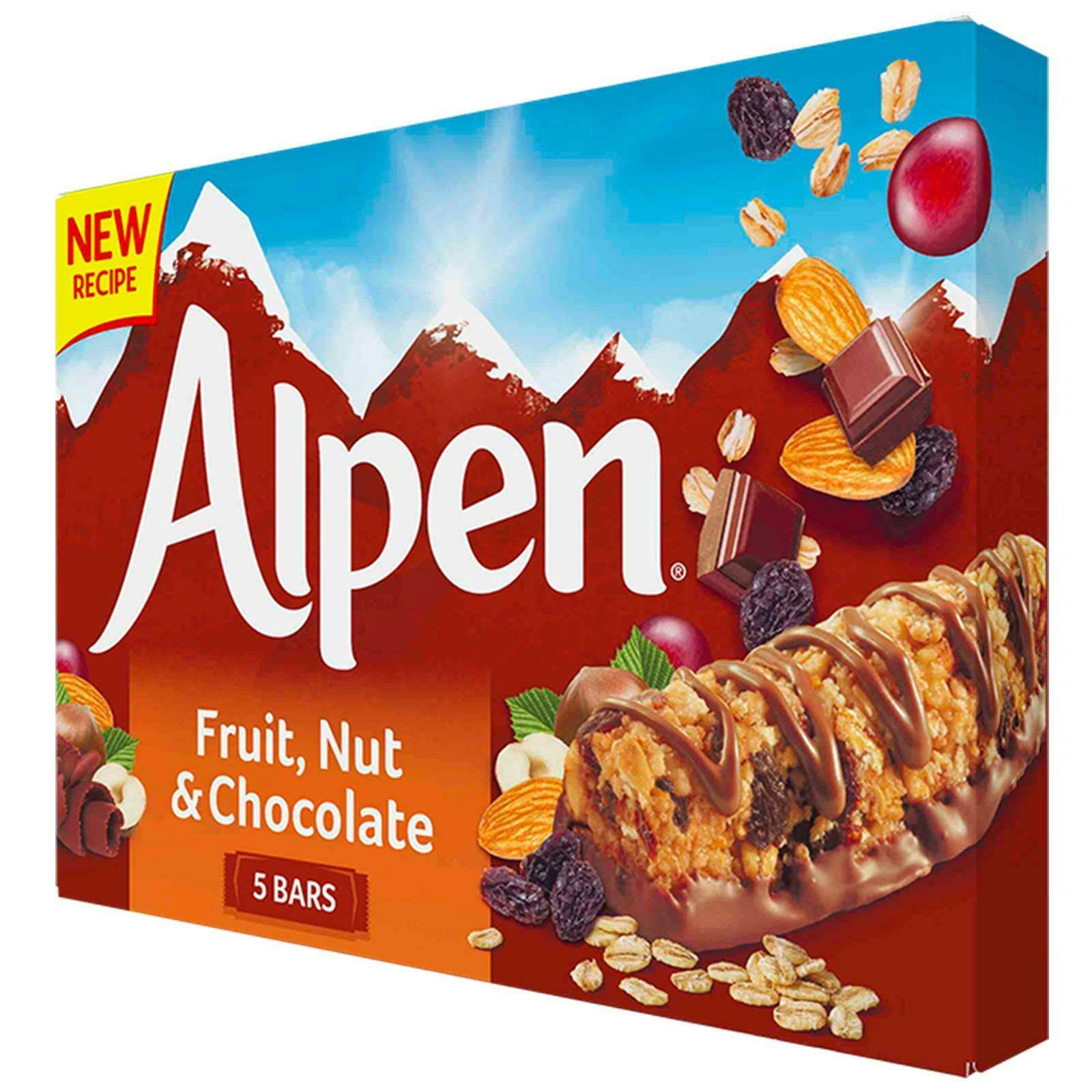 Alpen Cereal Bars - Fruit and Nut, 29g