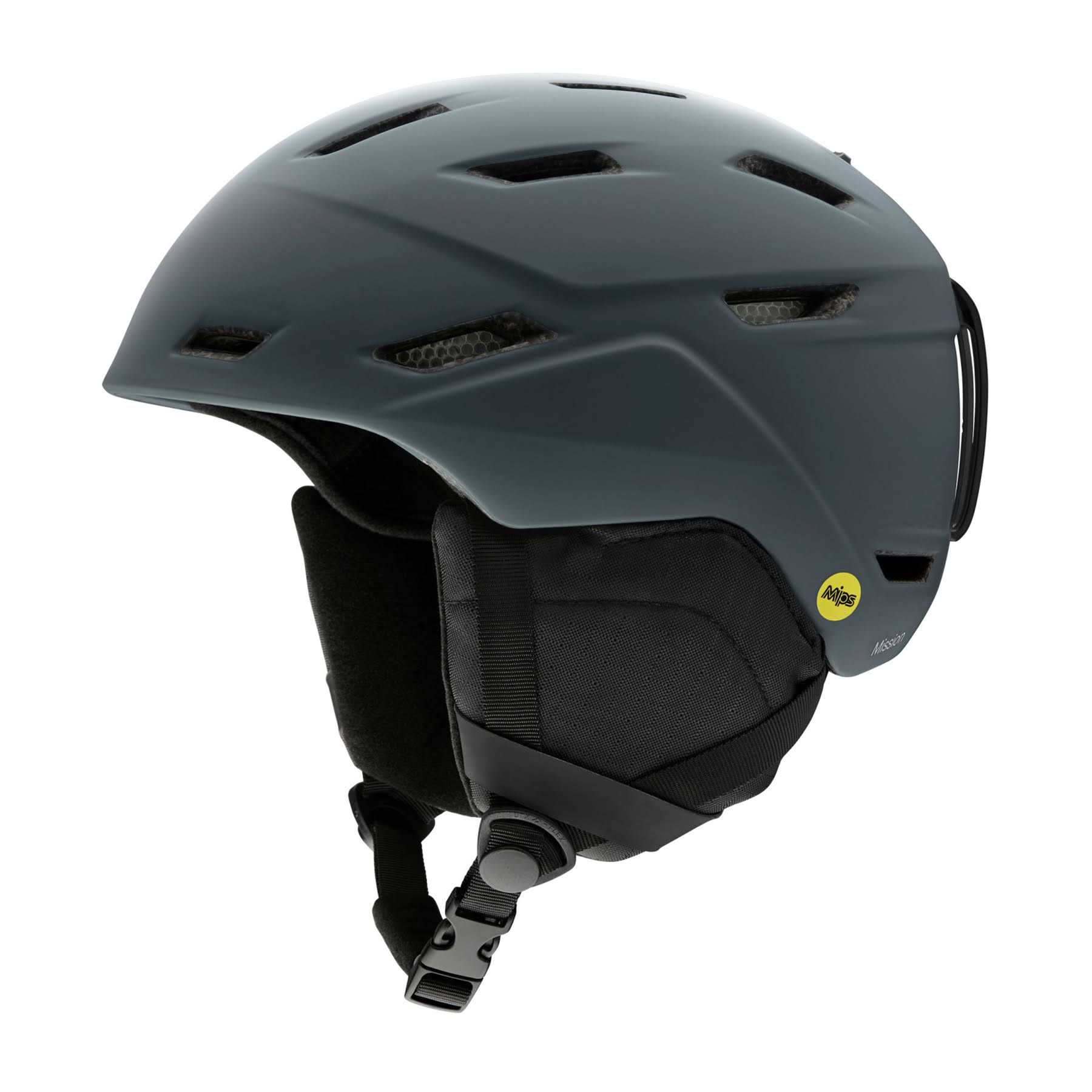 Smith Mission MIPS Ski Helmet - Matte Charcoal