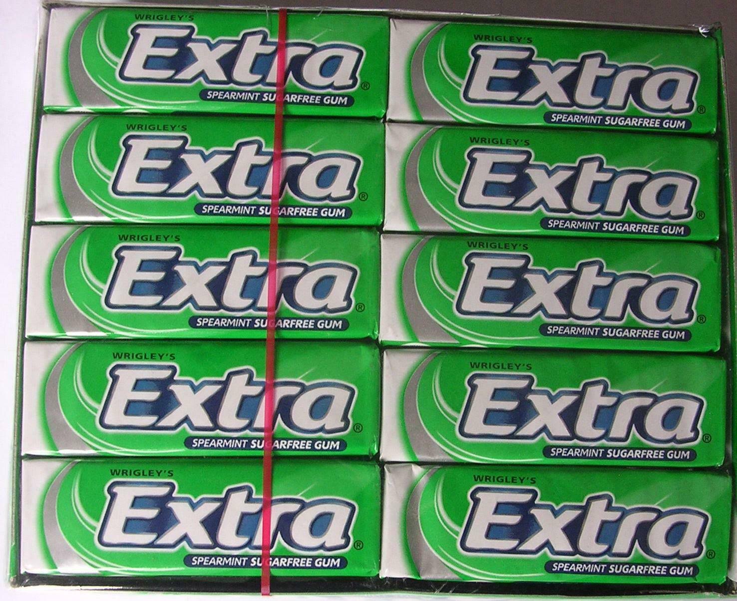 Wrigleys Extra Sugarfree Chewing Gum - Spearmint