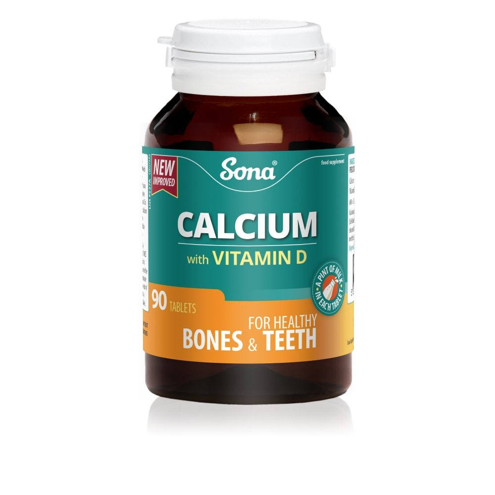 SONA CALCIUM WITH VIT D TABS 90 Tablets