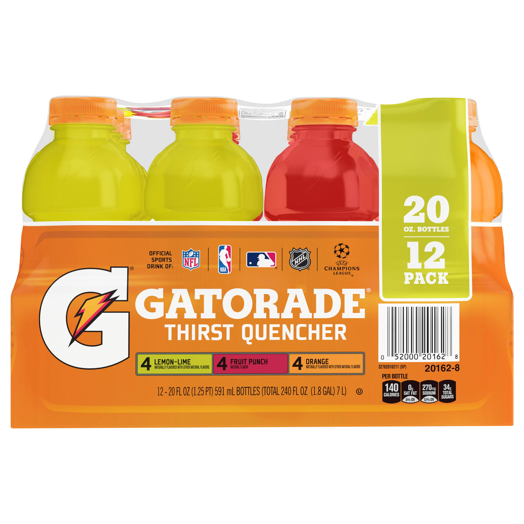 Gatorade Classic Sports Beverage Variety Pack - 12pk