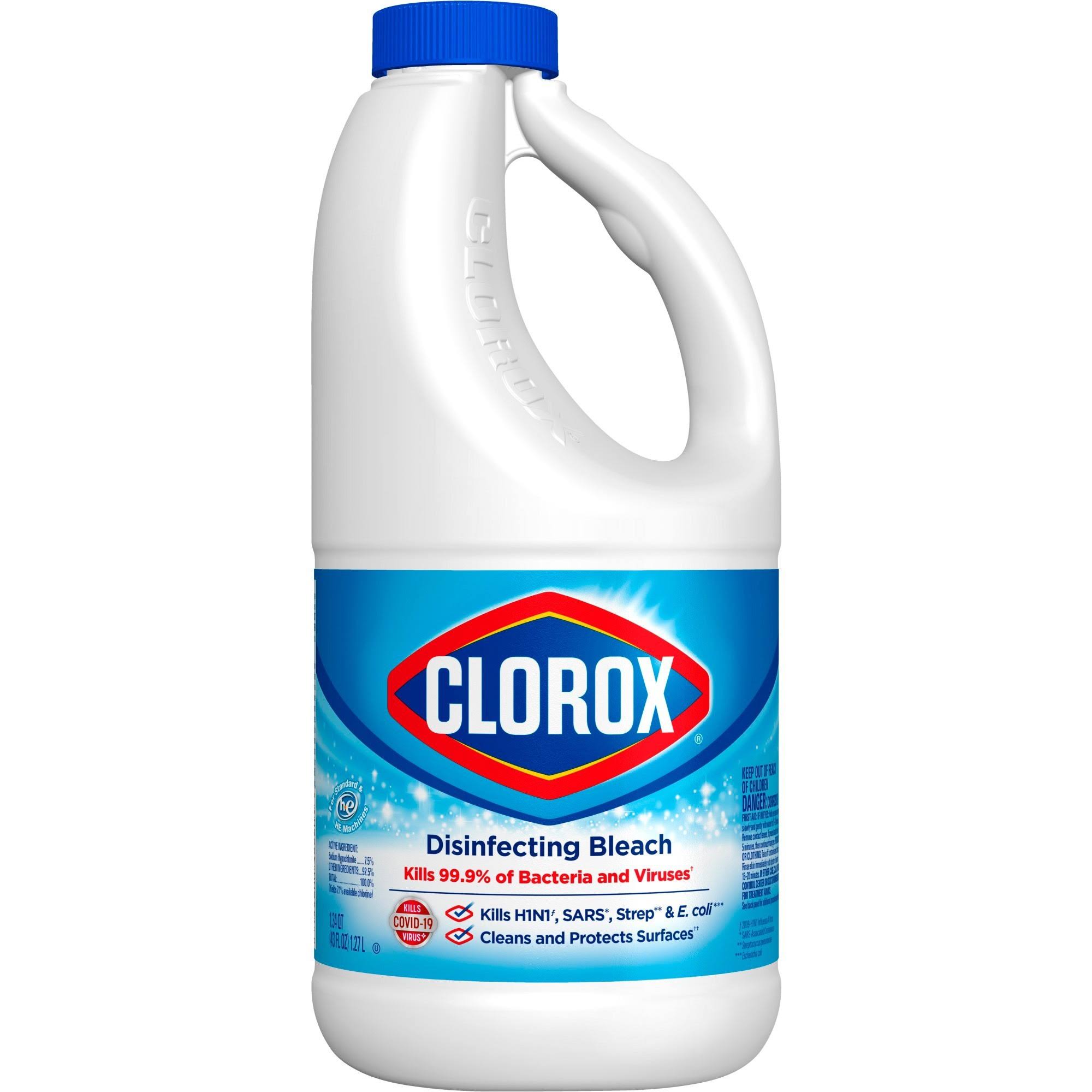 Clorox Disinfecting Bleach - 43oz