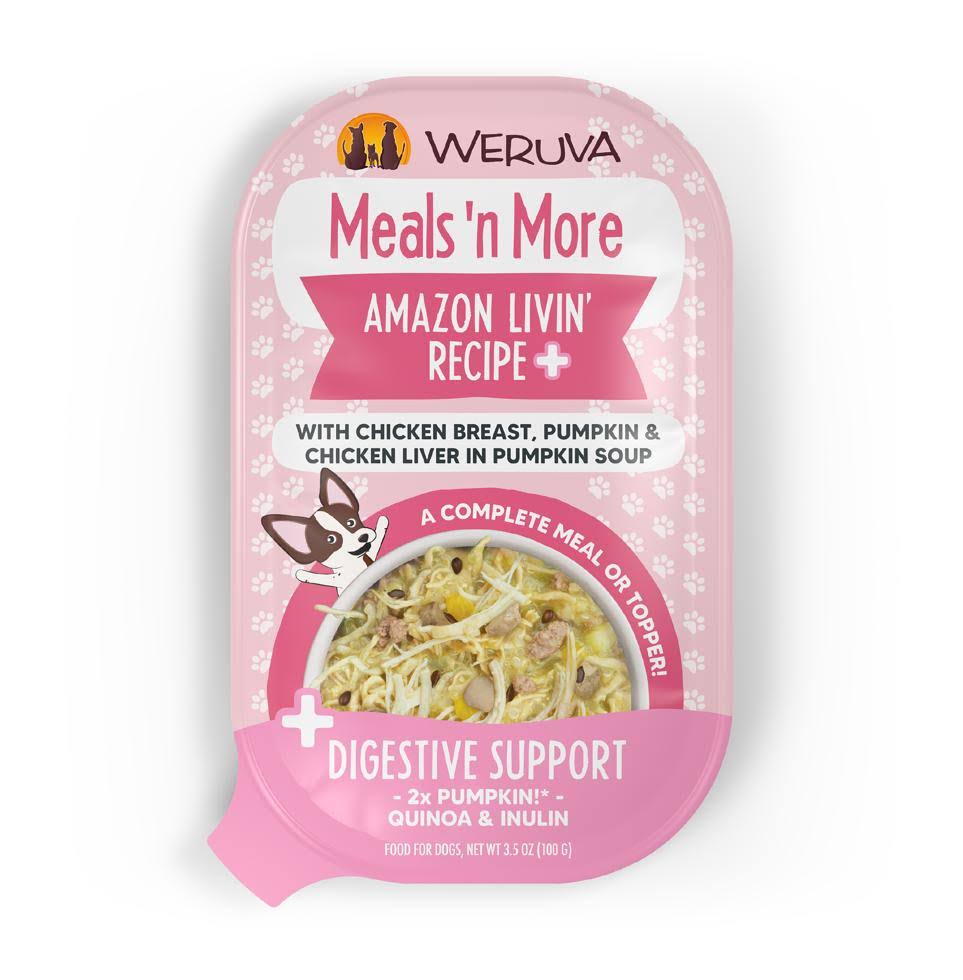 Weruva Meals 'N More Canned Dog Food 3.5oz Digestive Support / Amazon Livin'