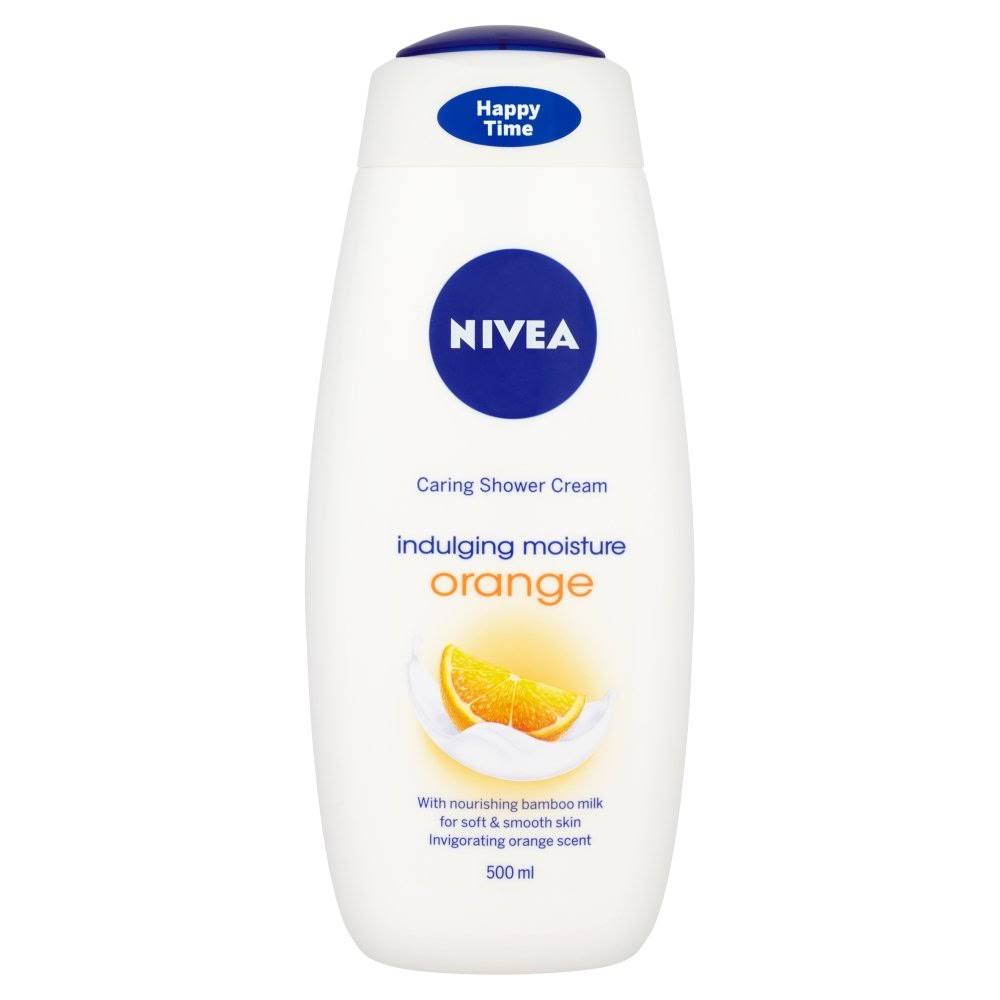 Nivea Caring Shower Cream - Indulging Moisture Orange, 500ml