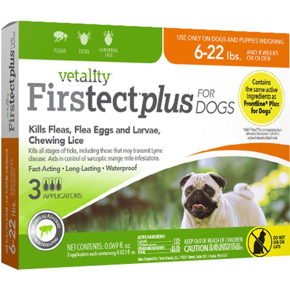 Vetality Firstect Plus for Dogs 6-22 lbs