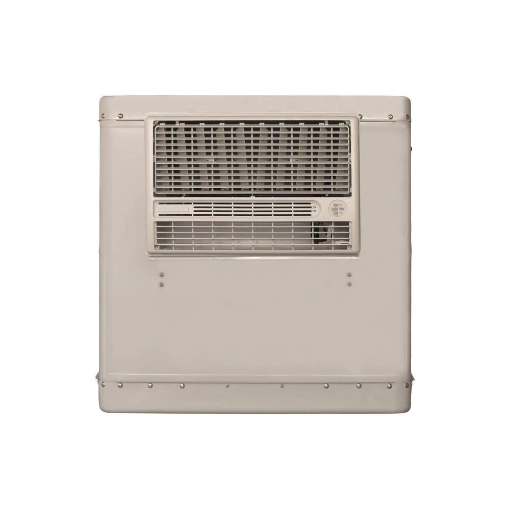 Champion Cooler Front Discharge Window Evaporative Cooler - 114V, 4200 CFM, 2 Speed