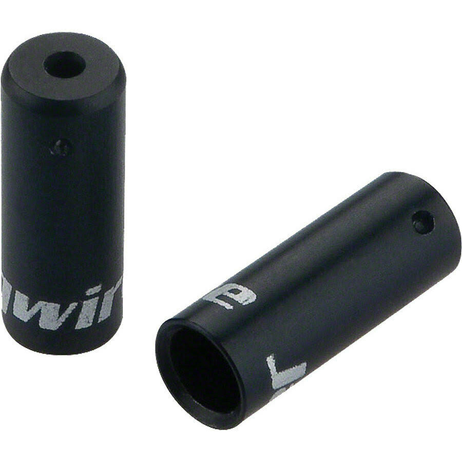Jagwire Sealed Alloy End Cap - 4mm, Black