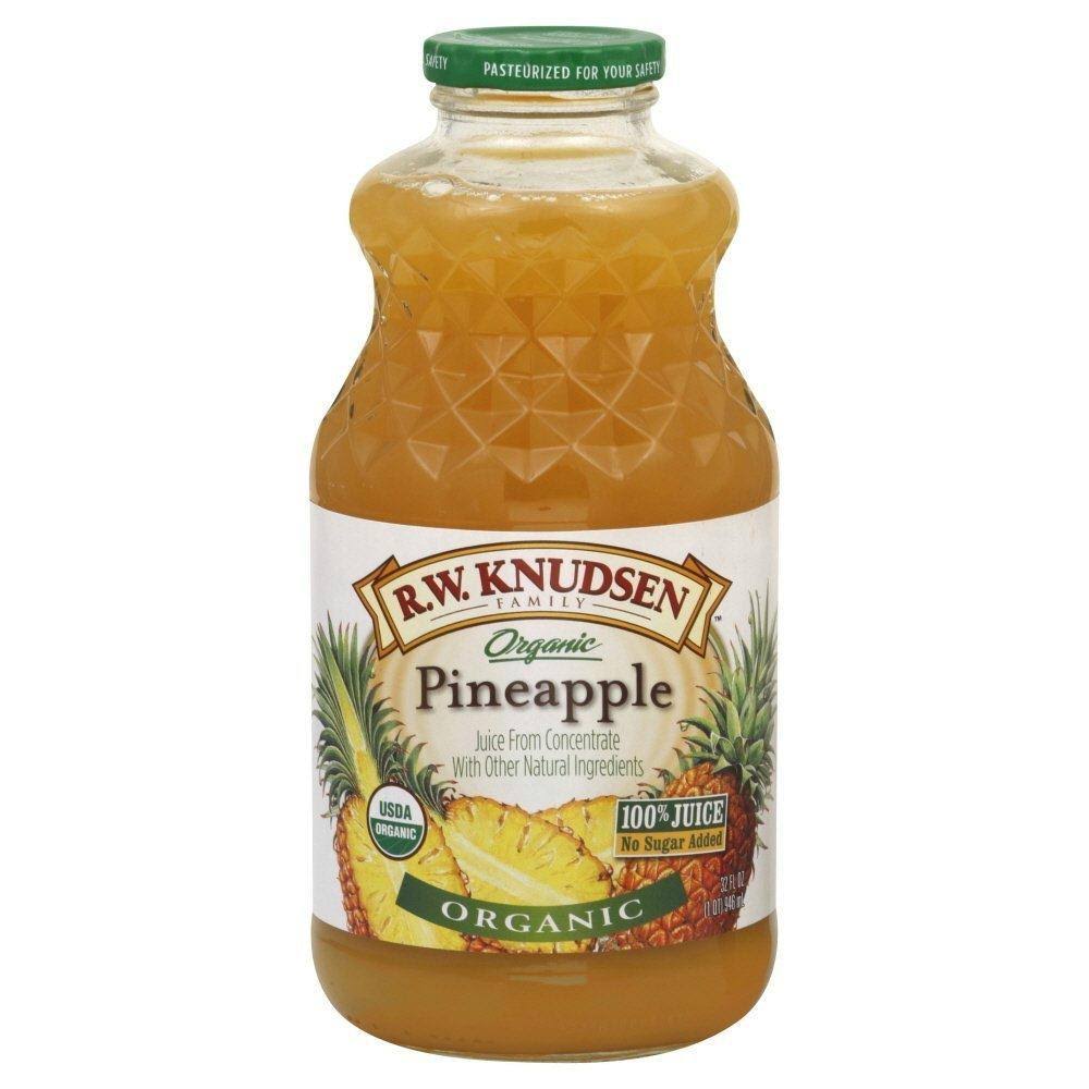 Knudsen Organic Juice - 32oz, Pineapple