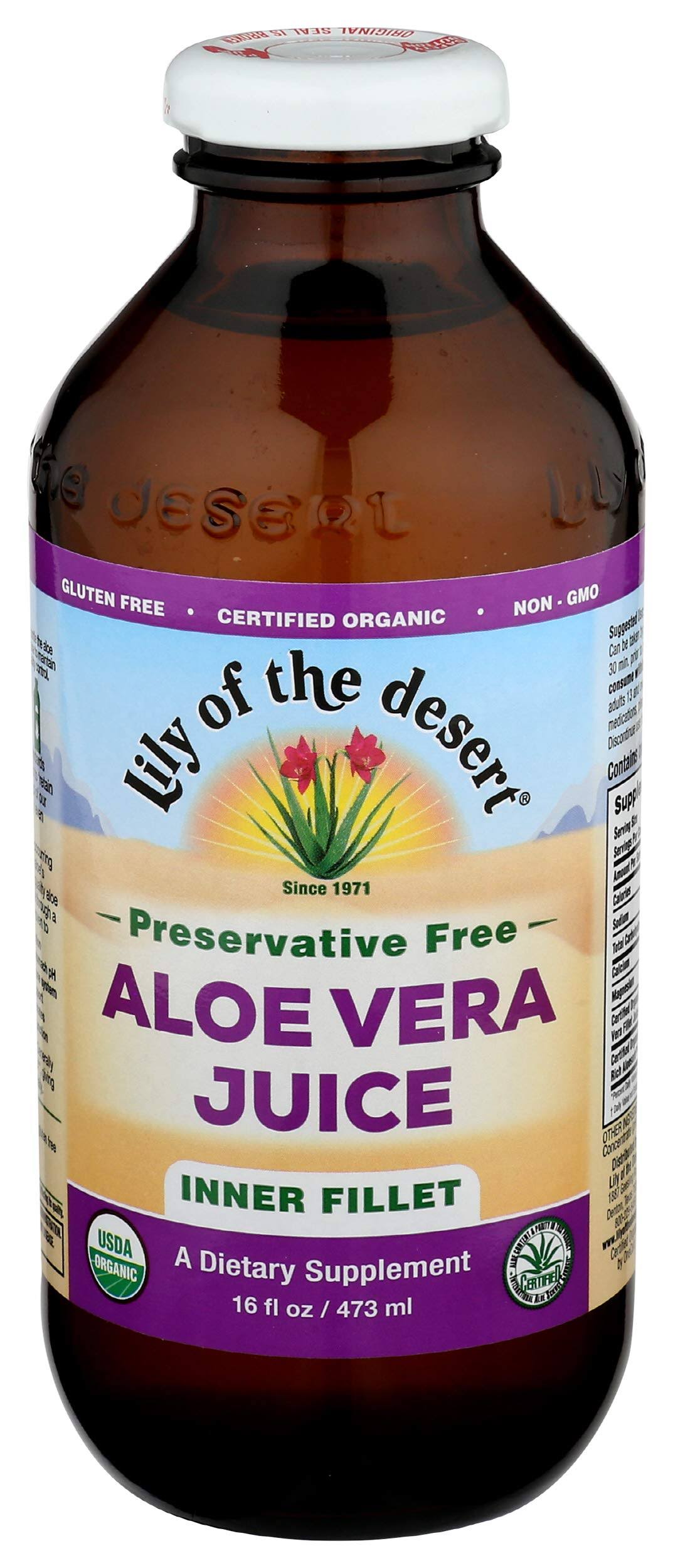 Lily of The Desert Organic Aloe Vera Juice - 473ml