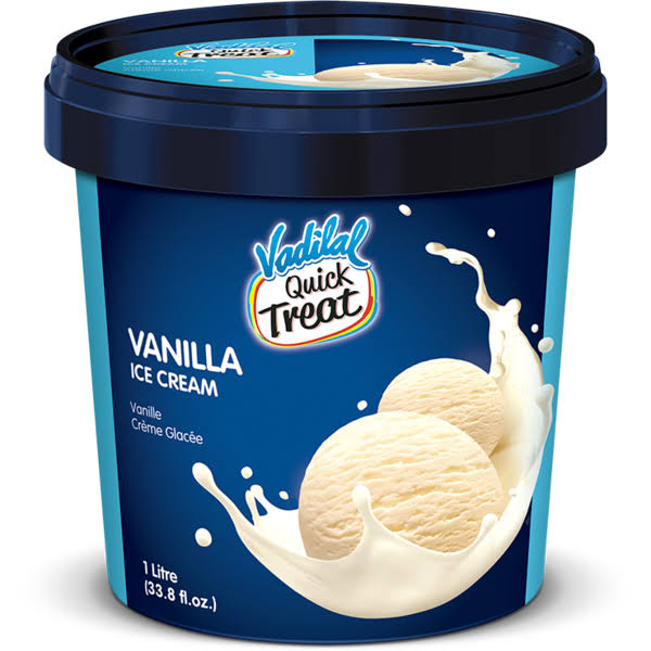 Vadilal Vanilla Ice Cream - 1L