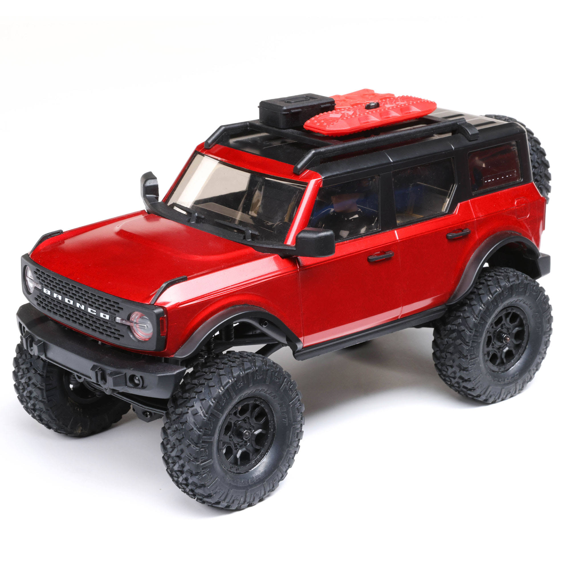 Axial 1/24 Scx24 2021 Ford Bronco 4WD Truck RTR, Red