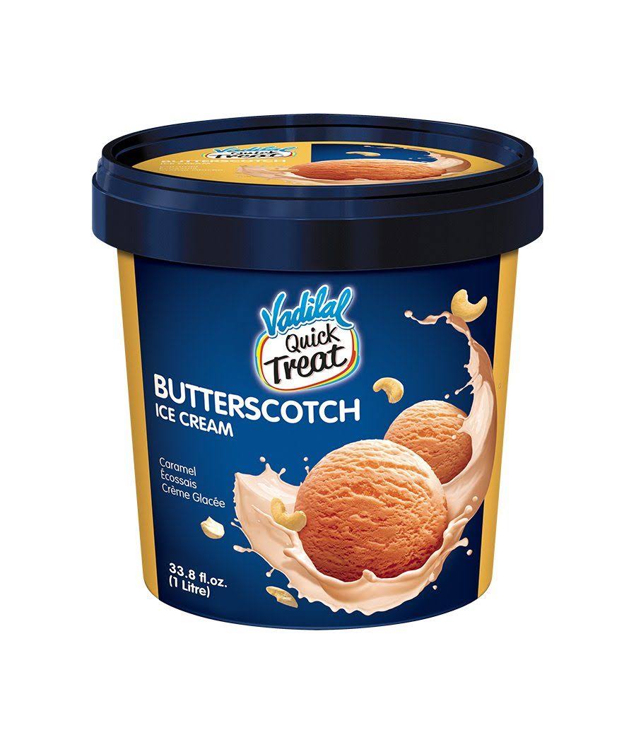 Vadilal Butterscotch Ice Cream - 1L