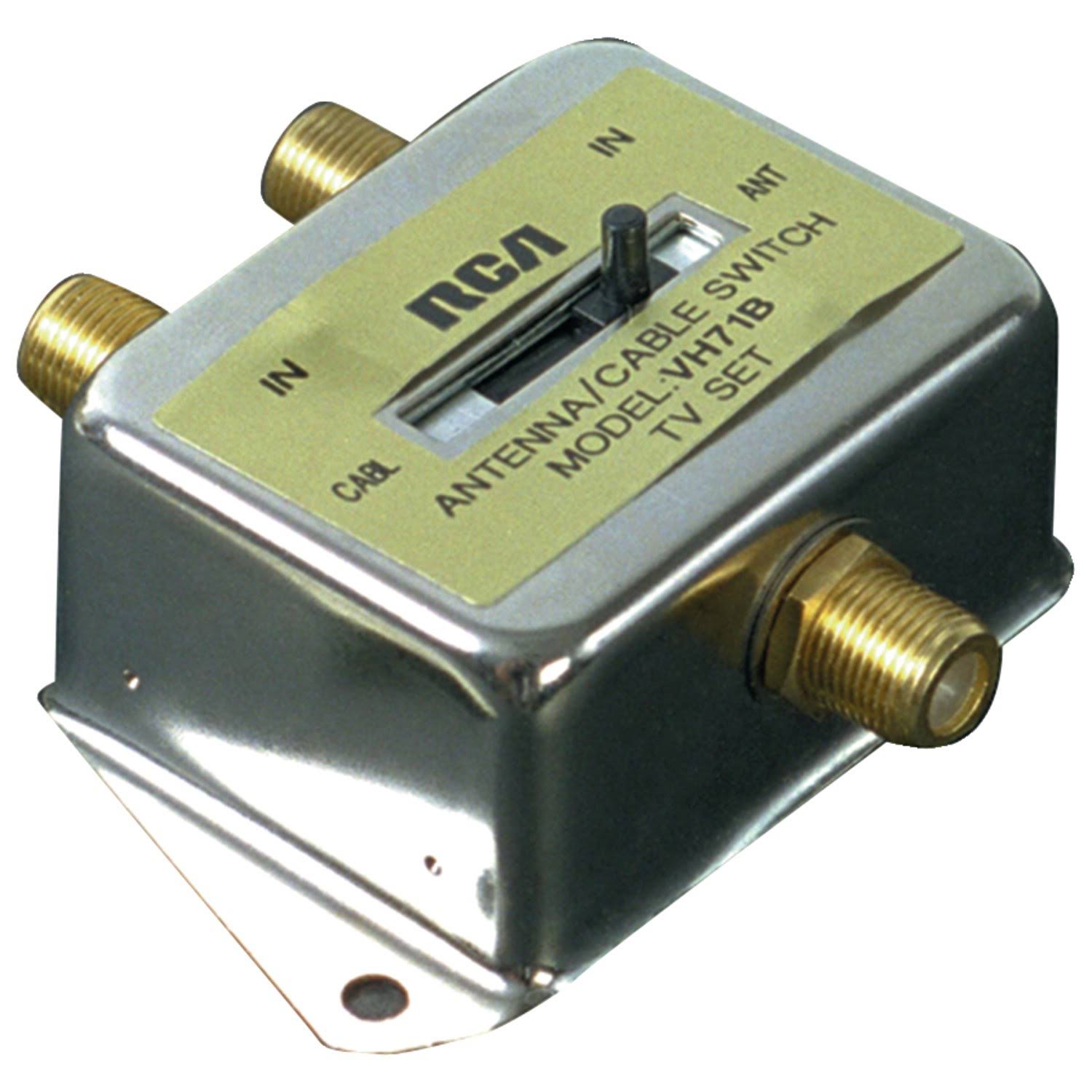 RCA 2 Way A/B Coaxial Cable Switch