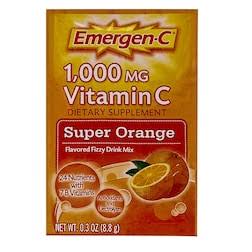 Emergen-C 1000mg Vitamin C Dietary Supplement - Super Orange, 30 Pack