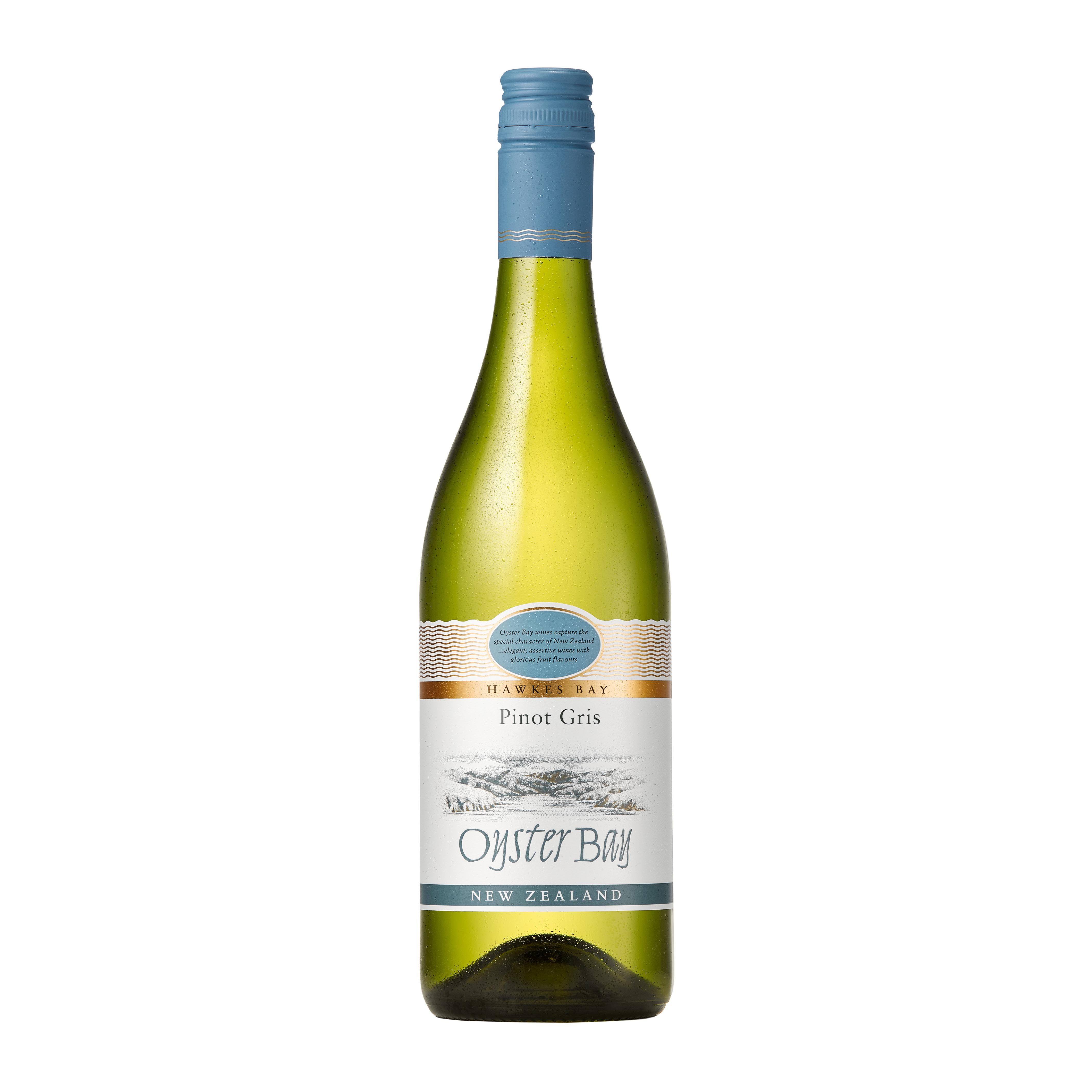 Oyster Bay Pinot Gris, Hawkes Bay, New Zealand - 750 ml