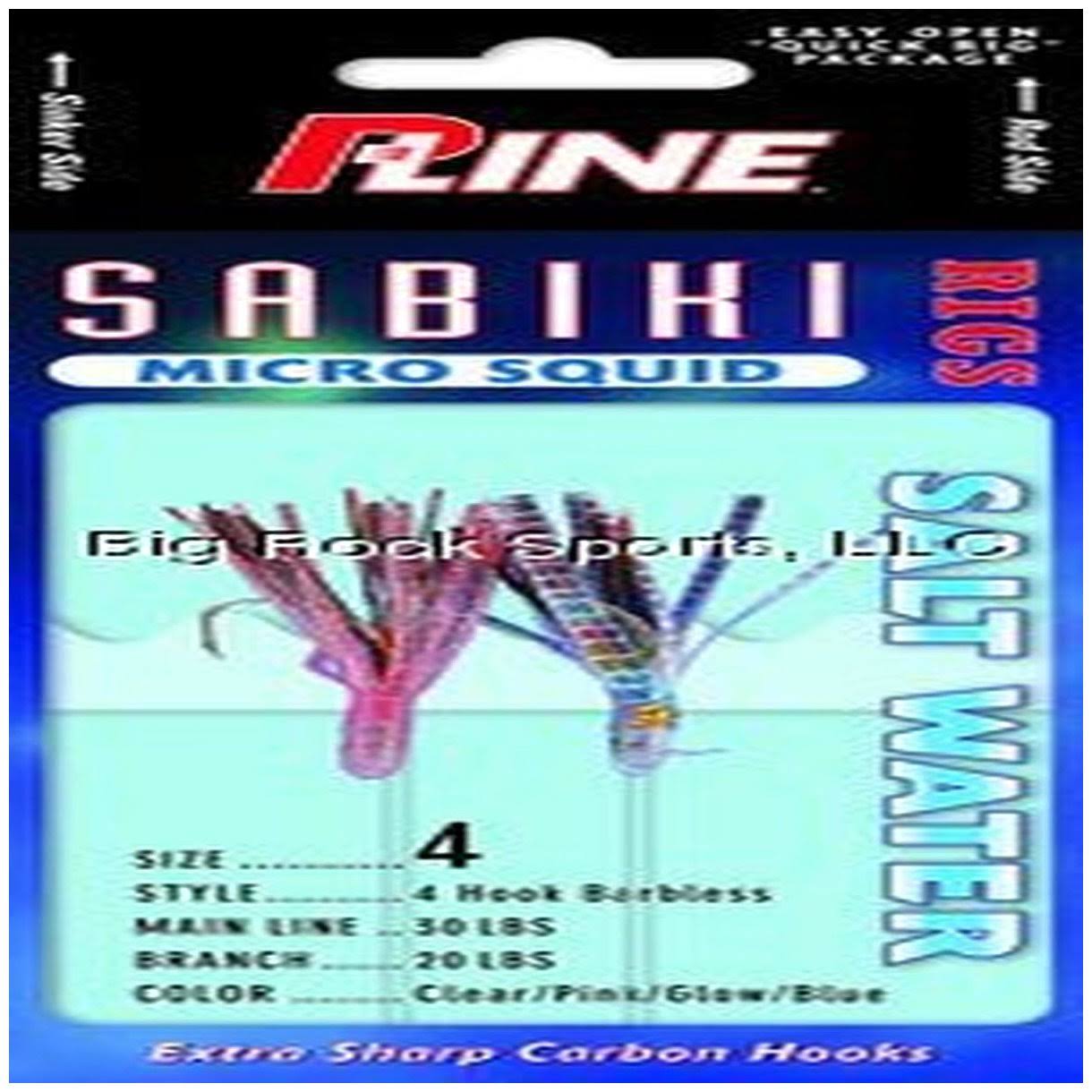 P-Line Sabiki Micro Squid - 1/0
