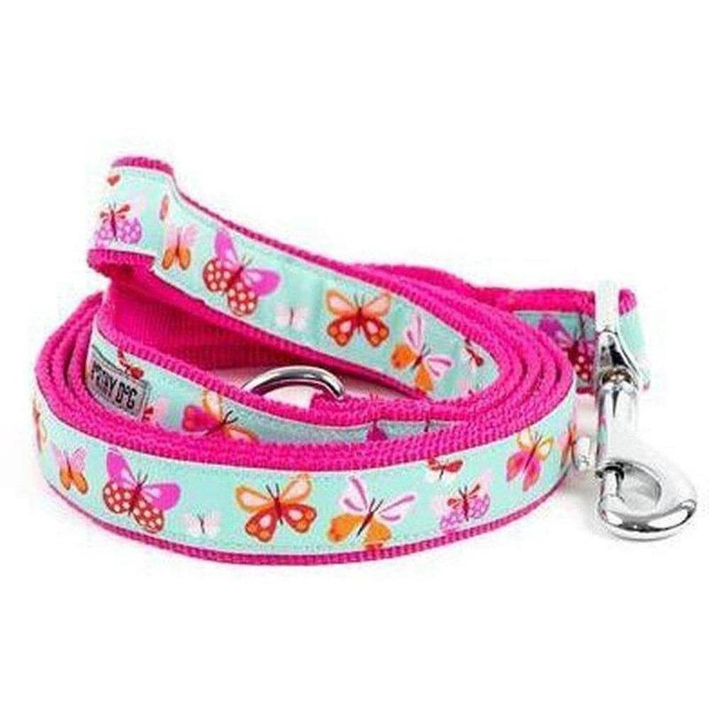 Spring Butterfly Dog Collar Collection Lead