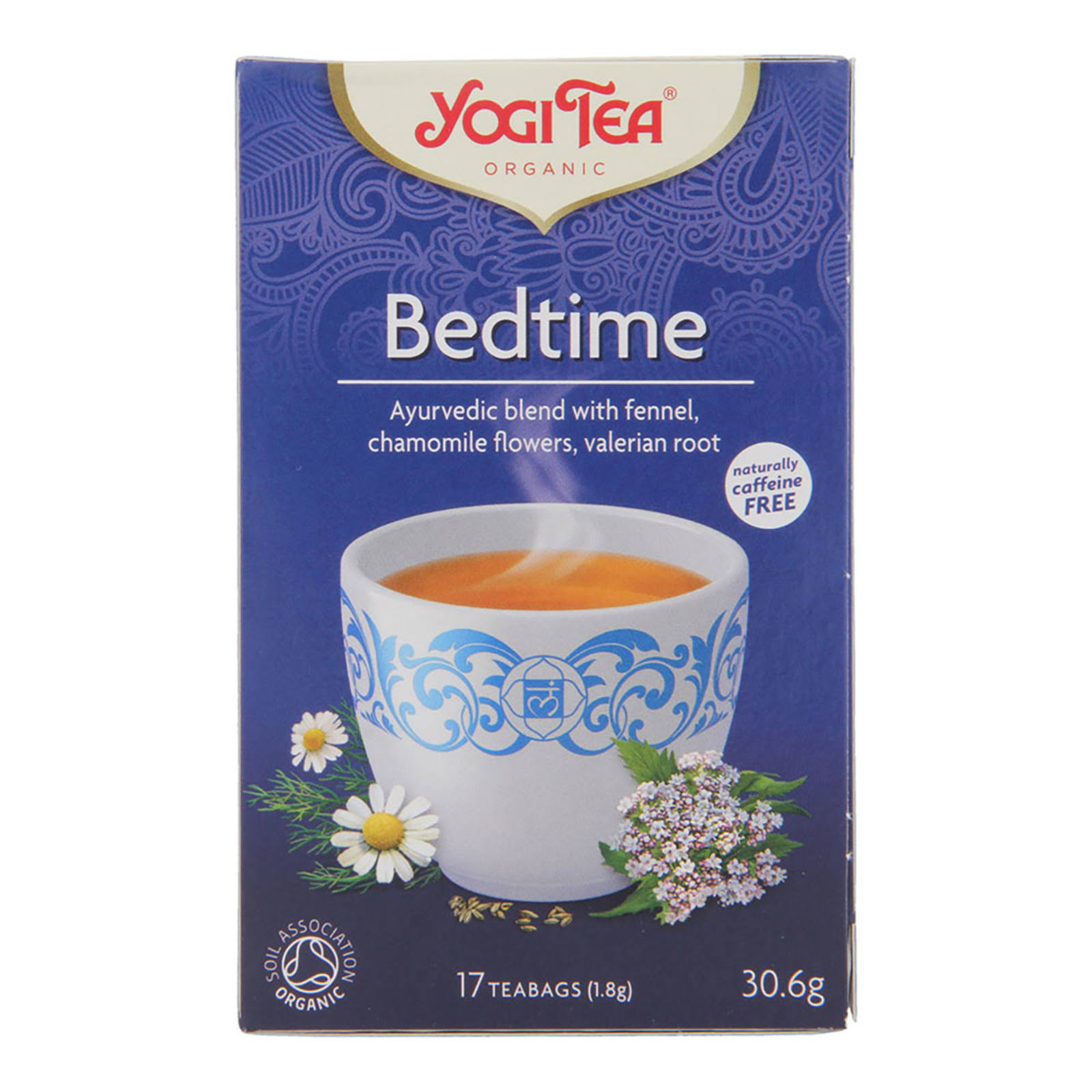 Yogi Tea Organic Bedtime Tea - 17 Tea Bags, 30.6g