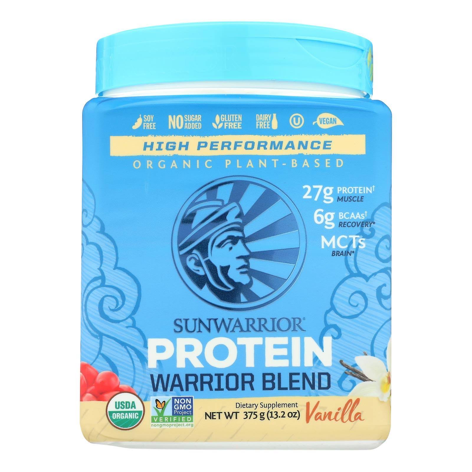 Sunwarrior Warrior Blend Protein - Vanilla - 375 g (13.2 oz)