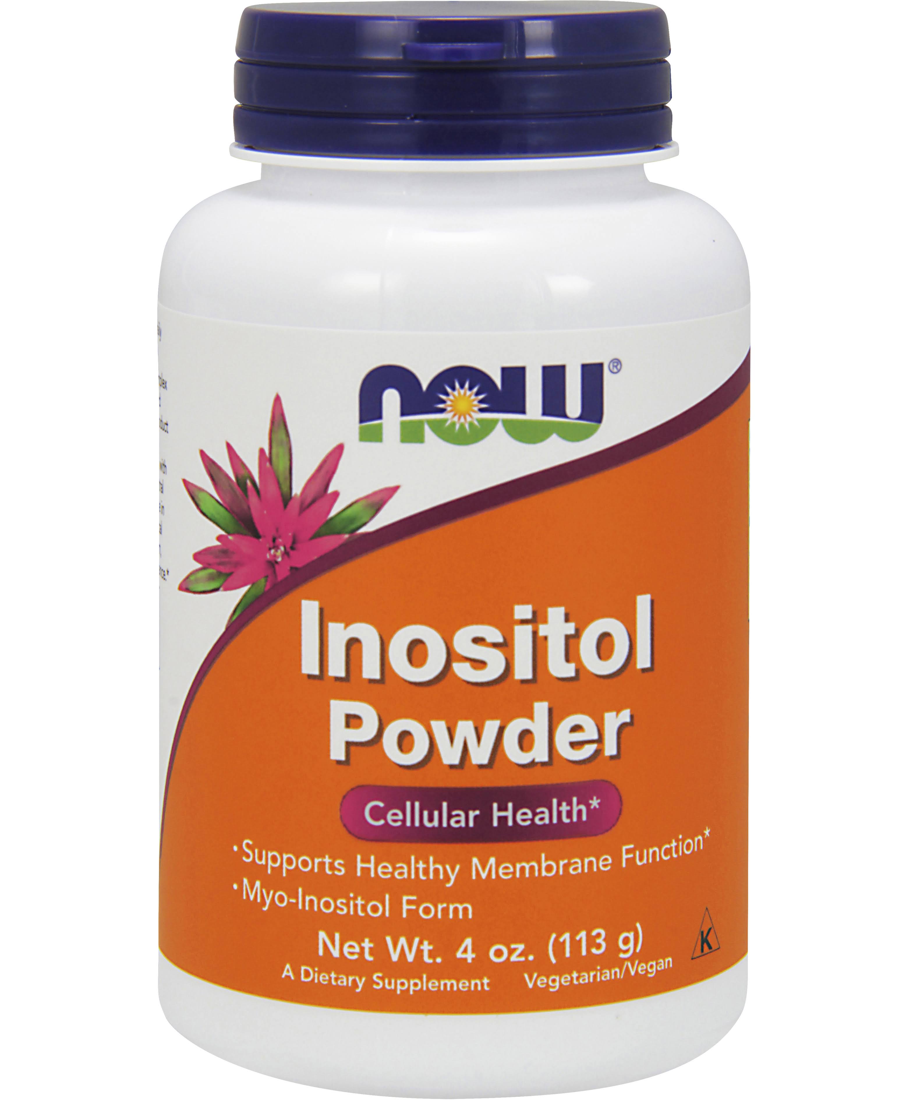 Now Foods Inositol Powder - 4 oz