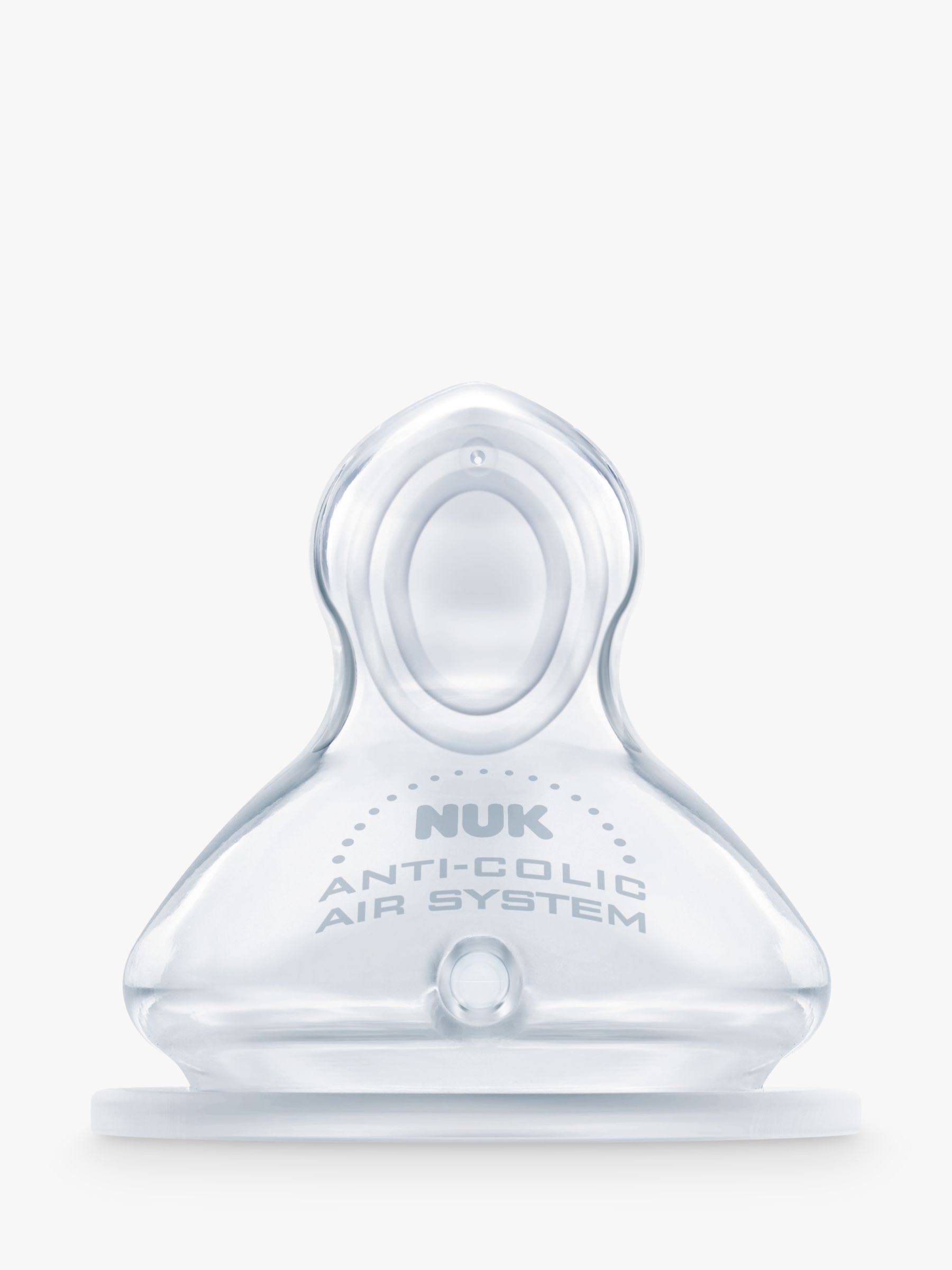NUK First Choice + Silicone Teats - 2pcs, 6-18 Months