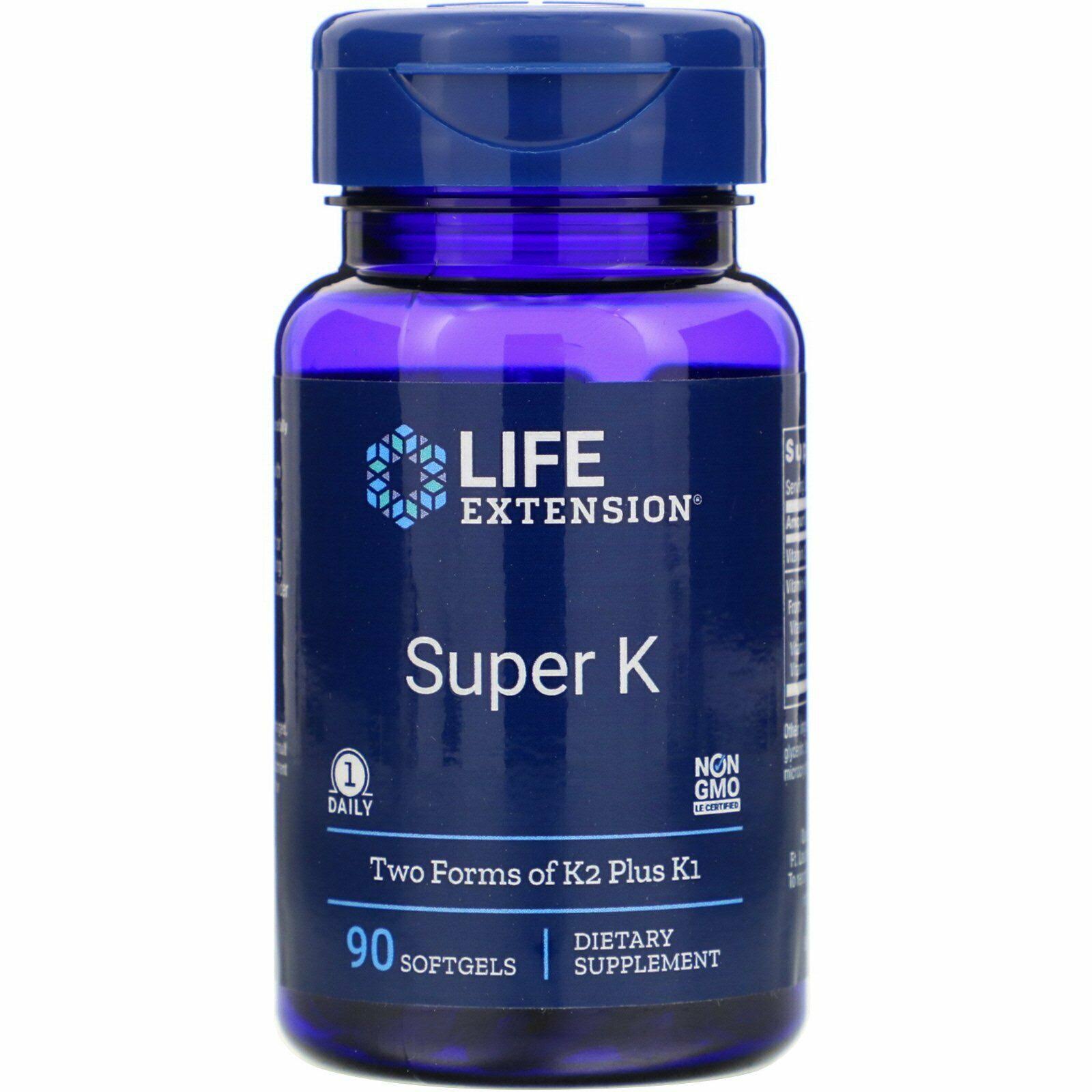 Life Extension - Super K - 90 Softgels