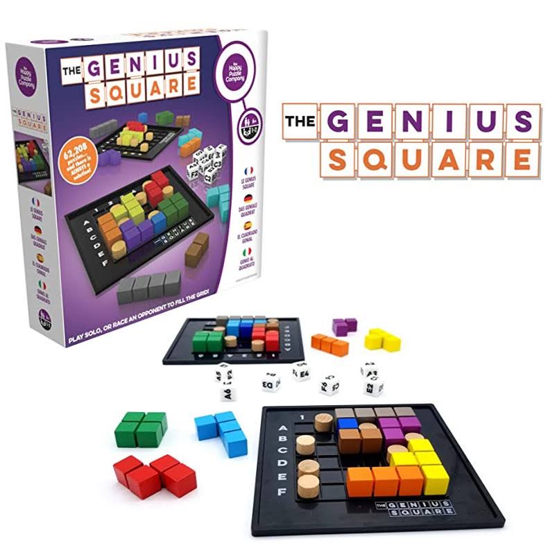The Happy Puzzle Company The Genius Square Game Set - 24ct