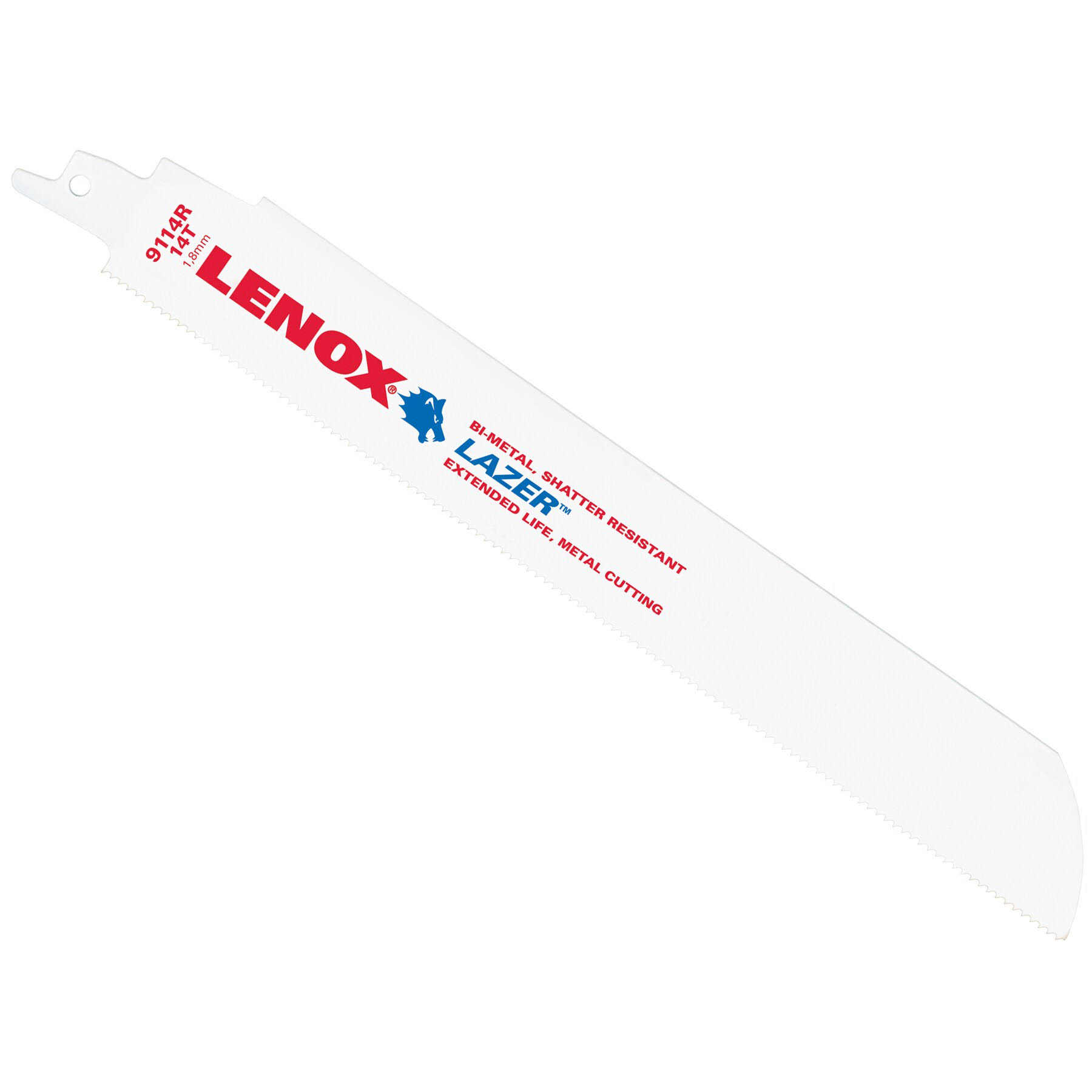 Lenox Reciprocating Lazer Metal Blade Medium Thick 225mm - 2 Pack