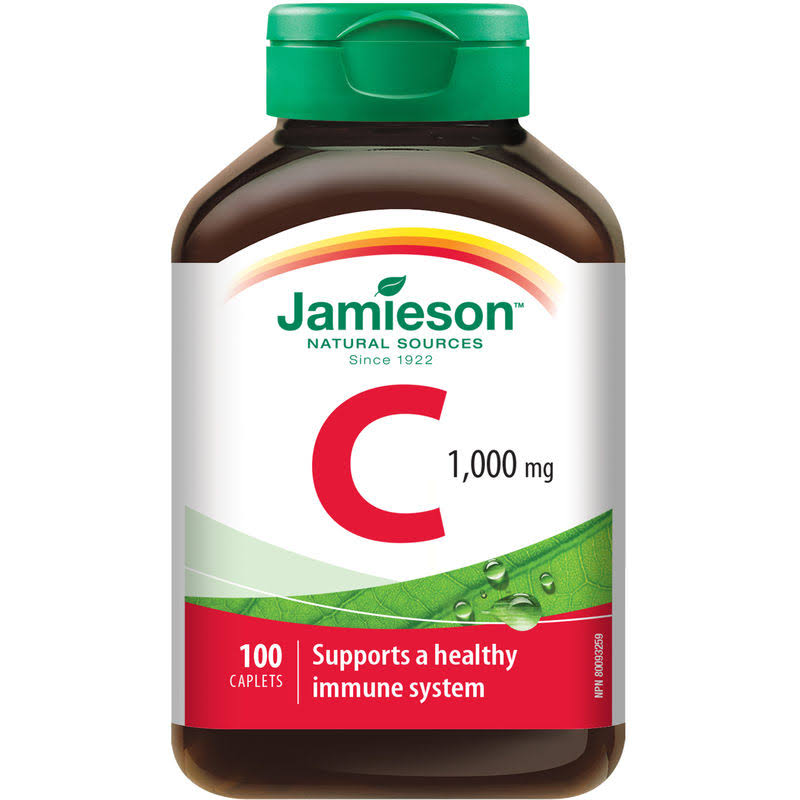 Jamieson Vitamin C - 1000Mg, 100 Caplets