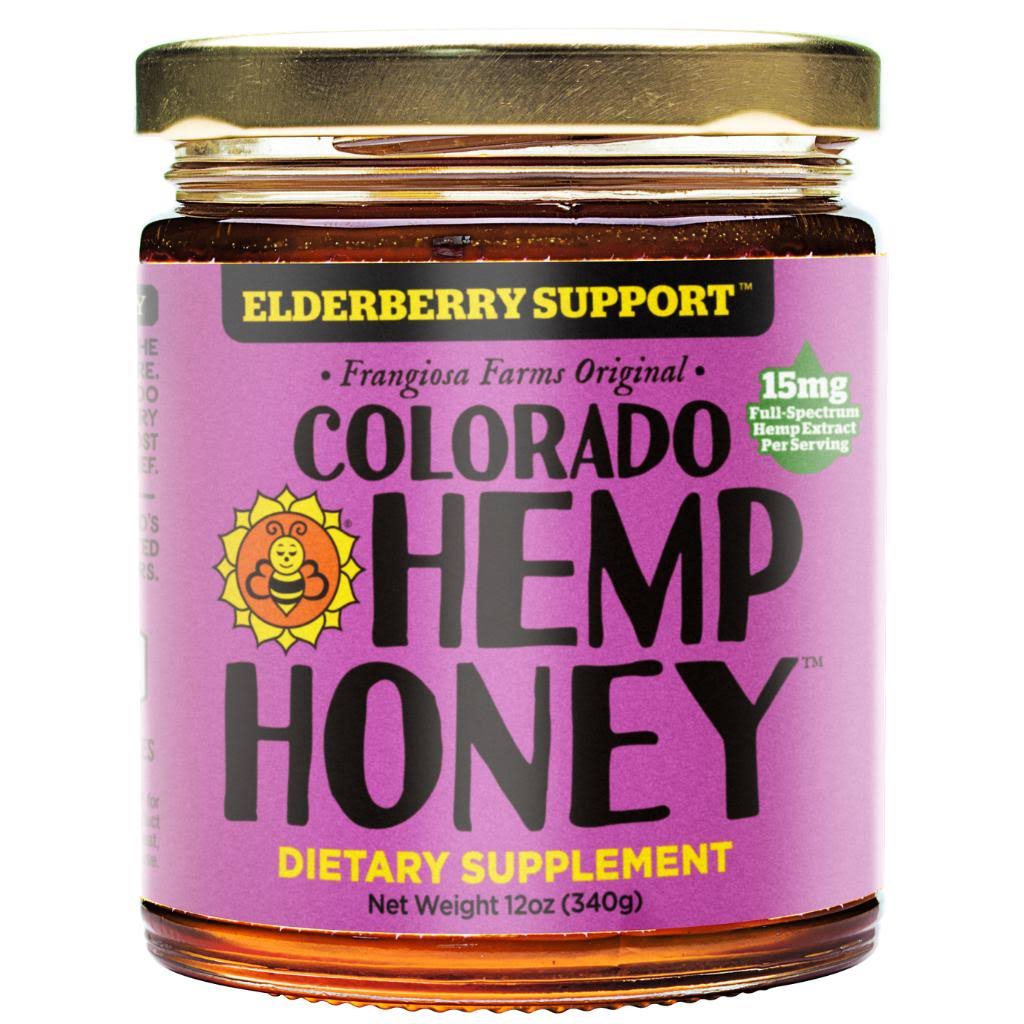 Colorado H Honey Elderberry Support Dog Supplement, 15mg, 6-oz