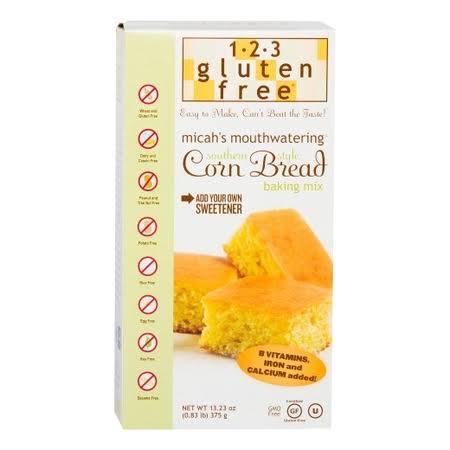 1-2-3 Gluten Free Corn Bread - 473g