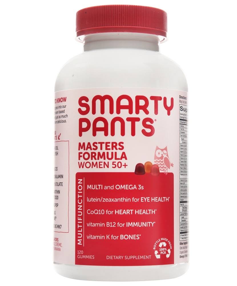 SmartyPants Women's Masters Complete 50 Plus Vitamins - 120 Gummies