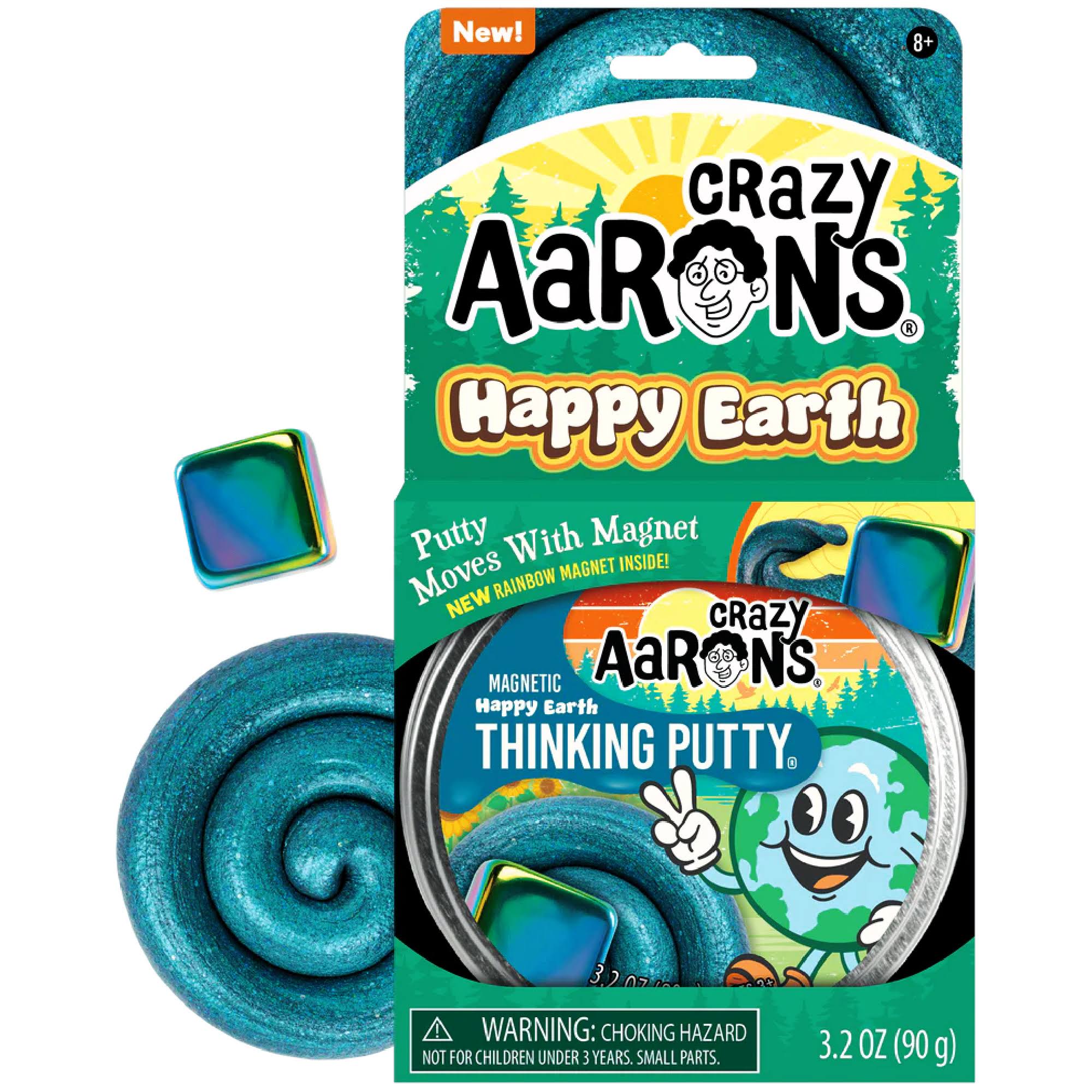 Crazy Aaron Happy Earth Magnetic Thinking Putty