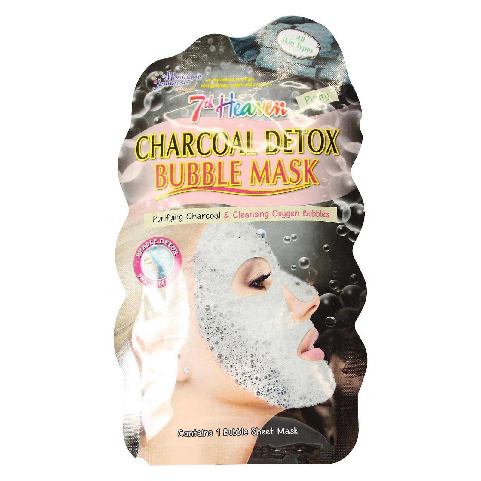 7th Heaven Charcoal Detox Bubble Mask - 20g