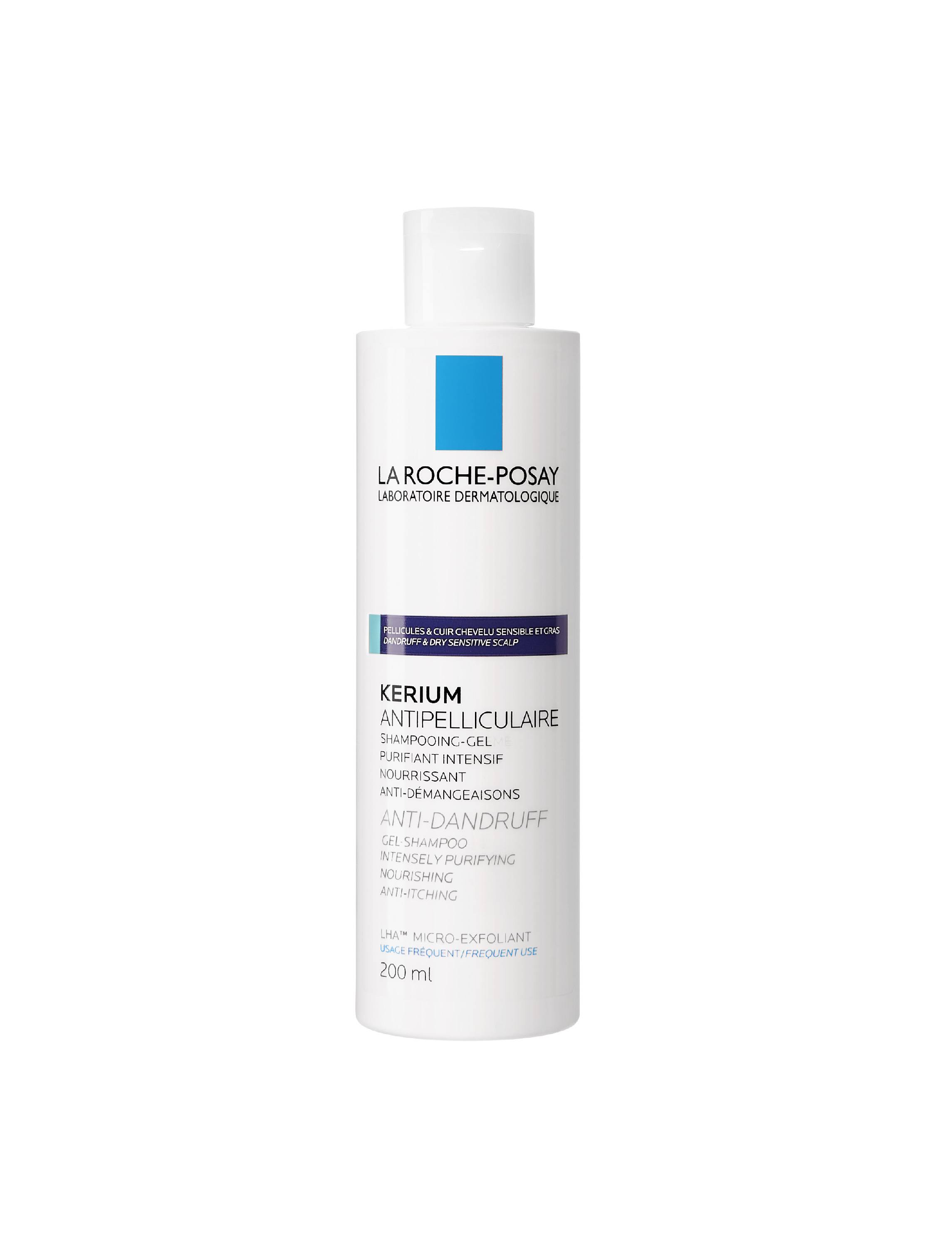 La Roche-Posay Kerium Anti-Dandruff Gel Shampoo For Oily Scalp - 200ml