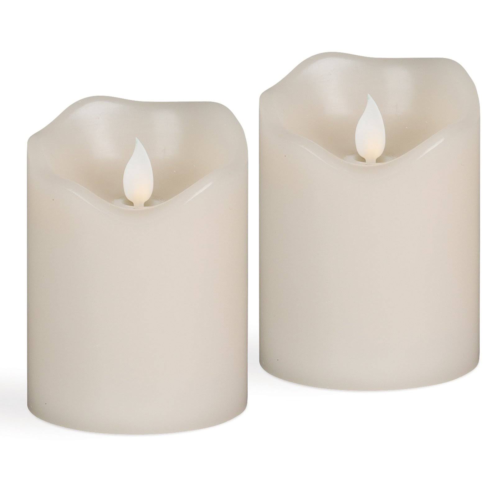 4" Motion Flame Candle Set