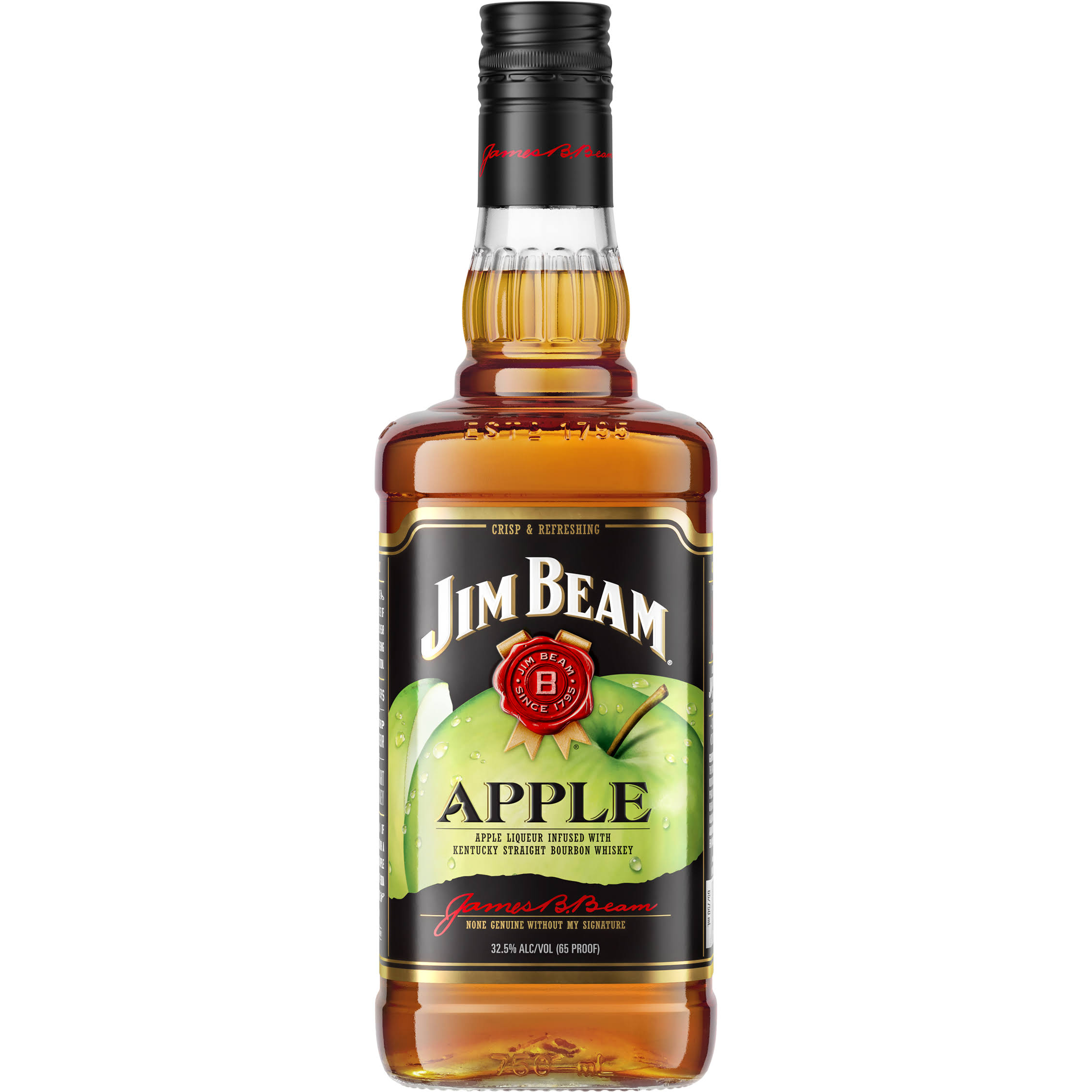 Jim Beam Apple Kentucky Straight Bourbon Whiskey - 750ml