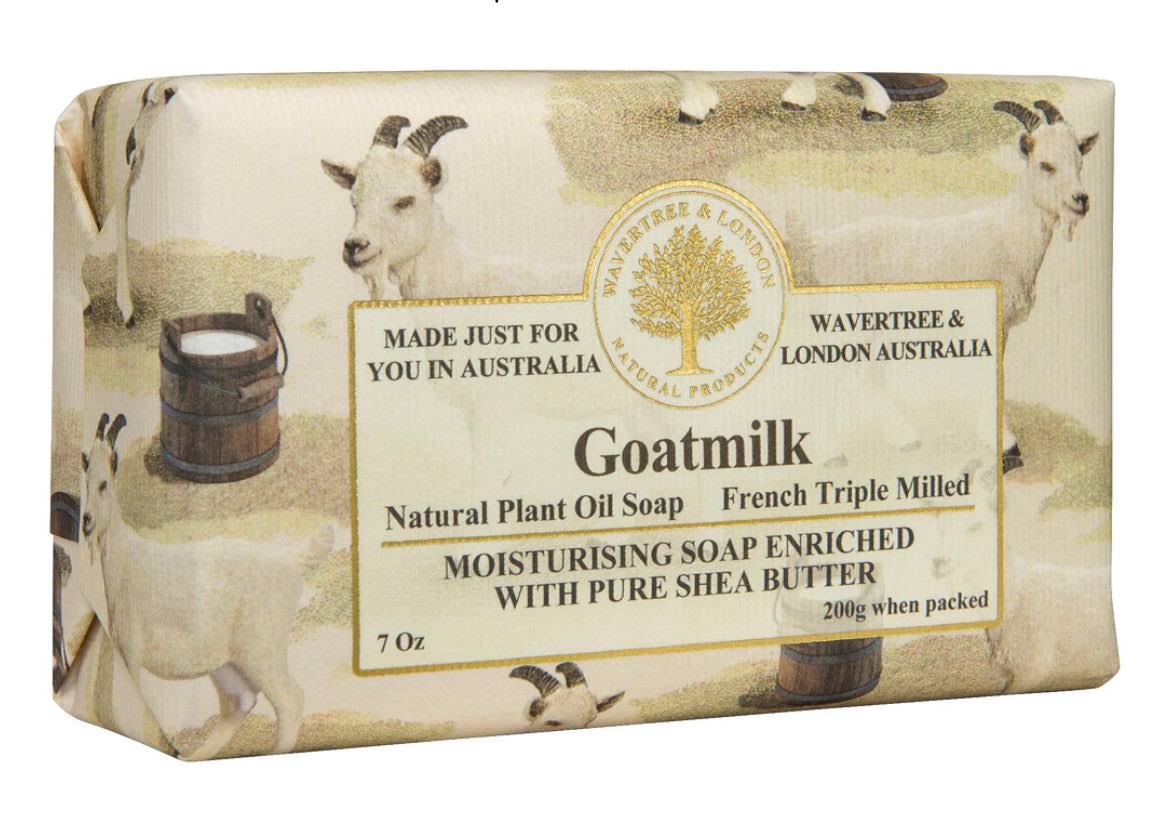 Wavetree & London Goatmilk Natural Plant Oil Soap - 200g