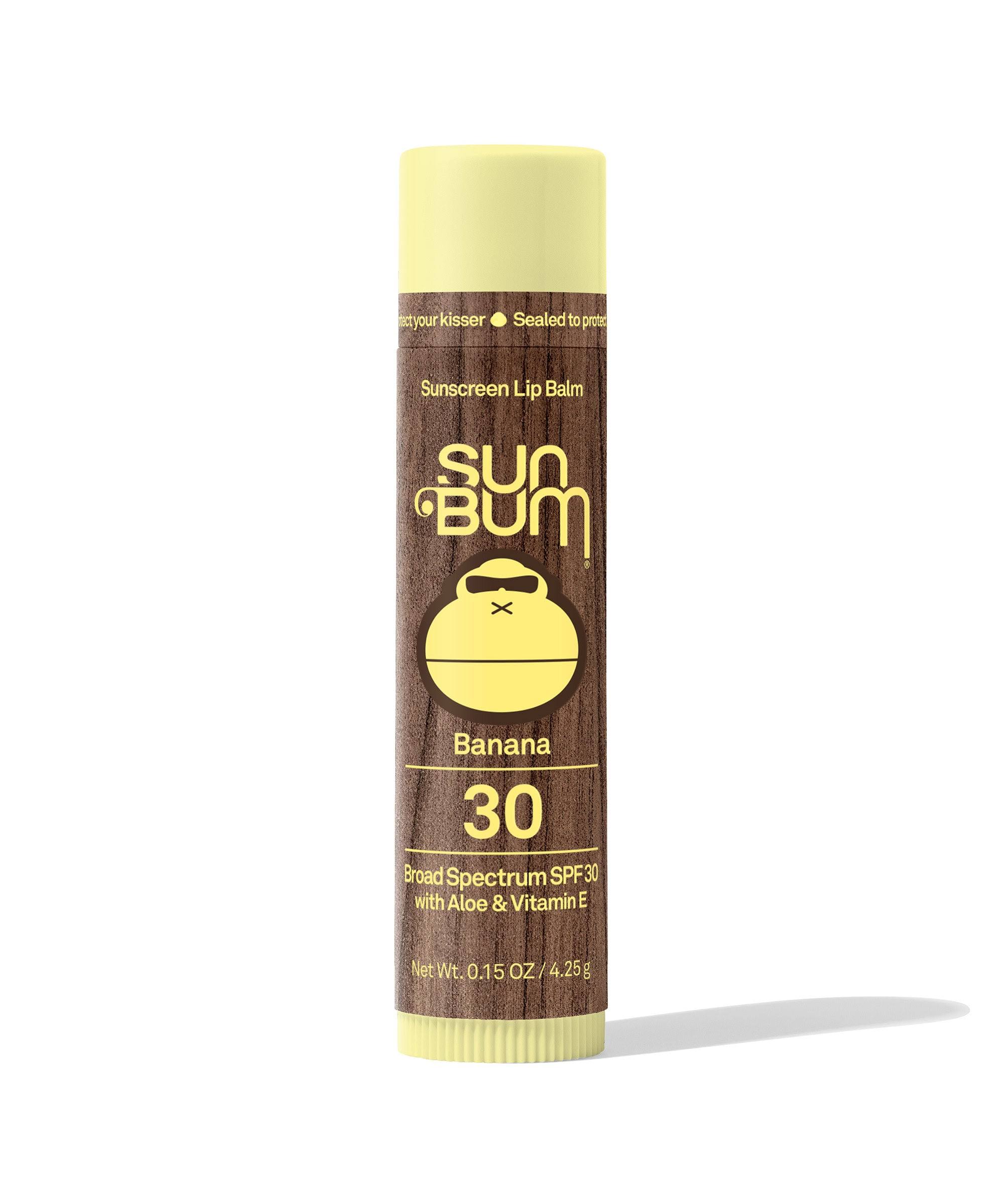 Sun Bum SPF 30 Lip Balm - Banana