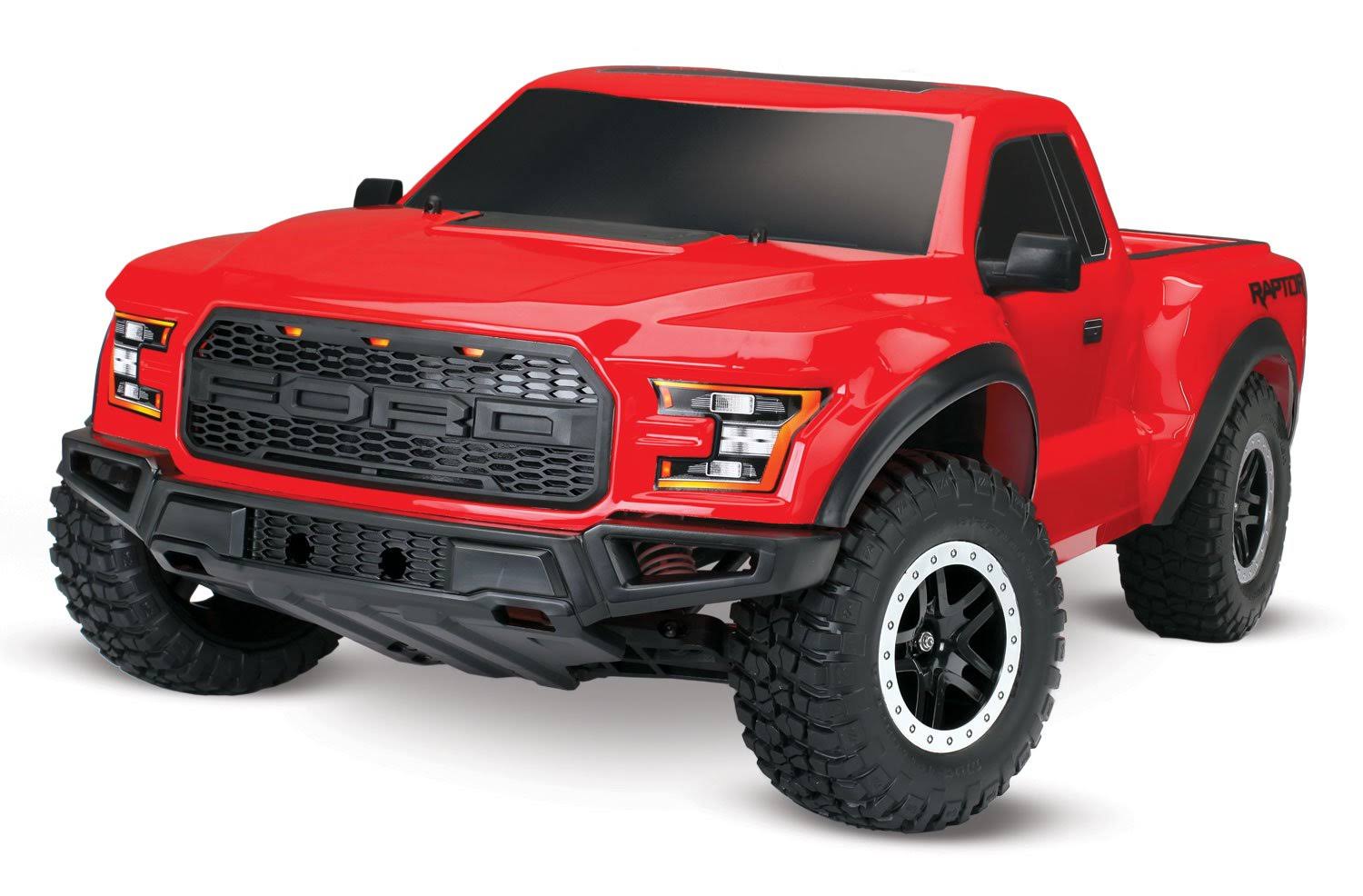Traxxas 580941t5 Ford Raptor RC Model Vehicle Kit - Red, 1:10 Scale