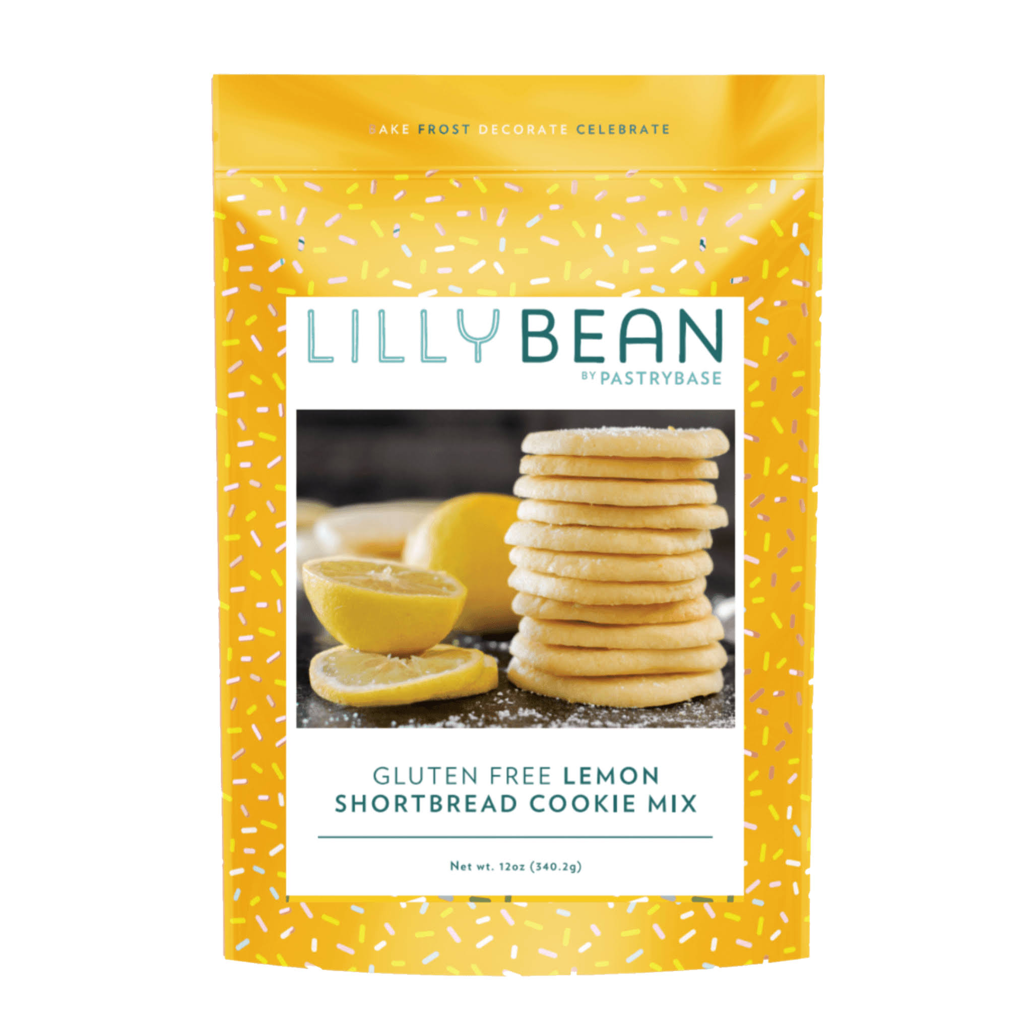 Lilly Bean Gluten Free Shortbread Cookie Mix Lemon 340.2g